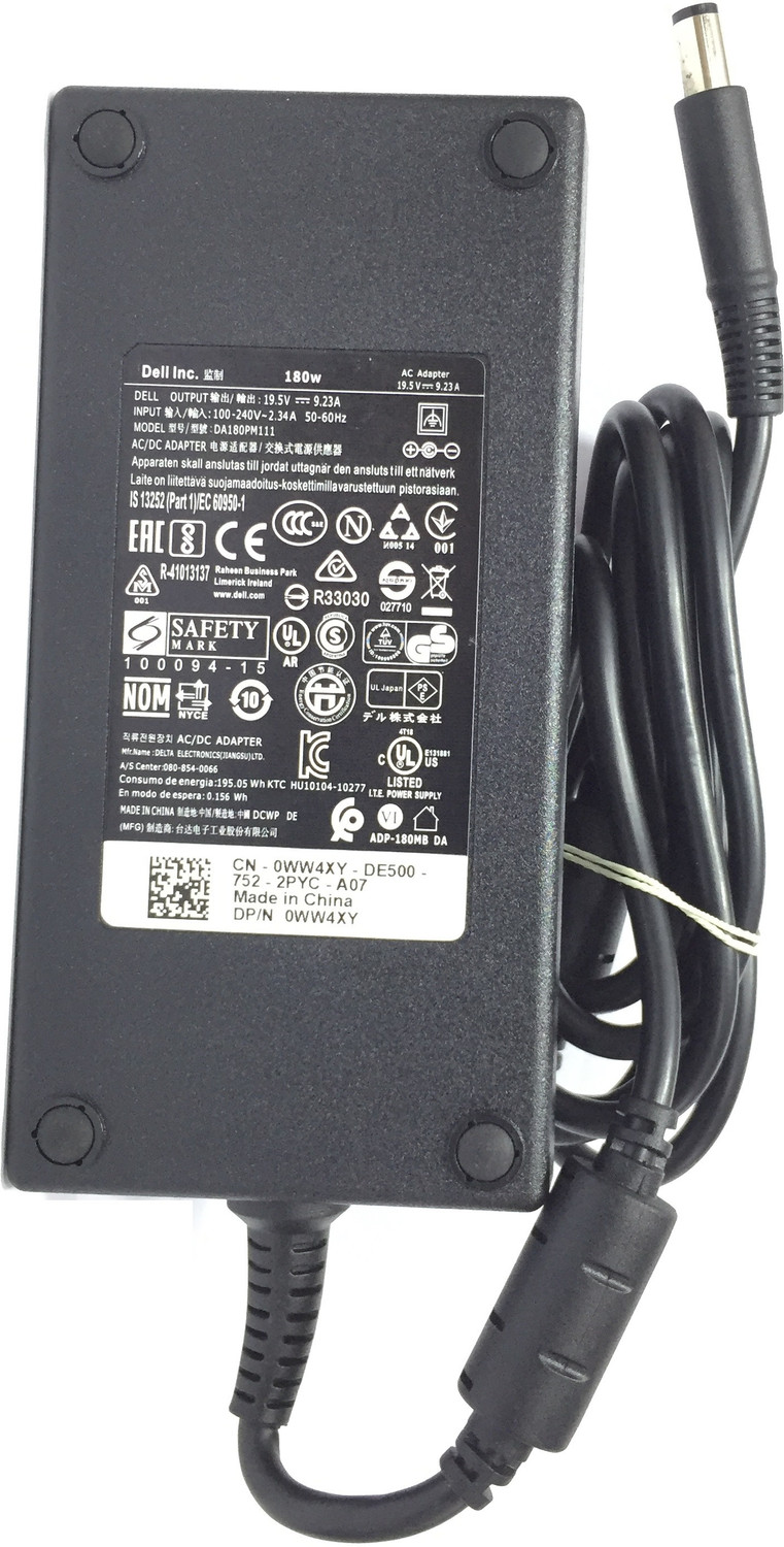 Image of DELL 19.5V-9.23A 180W 7.4*5.0 Big Pin Laptop Adapter Charger for Precision M4700 180 W Adapter