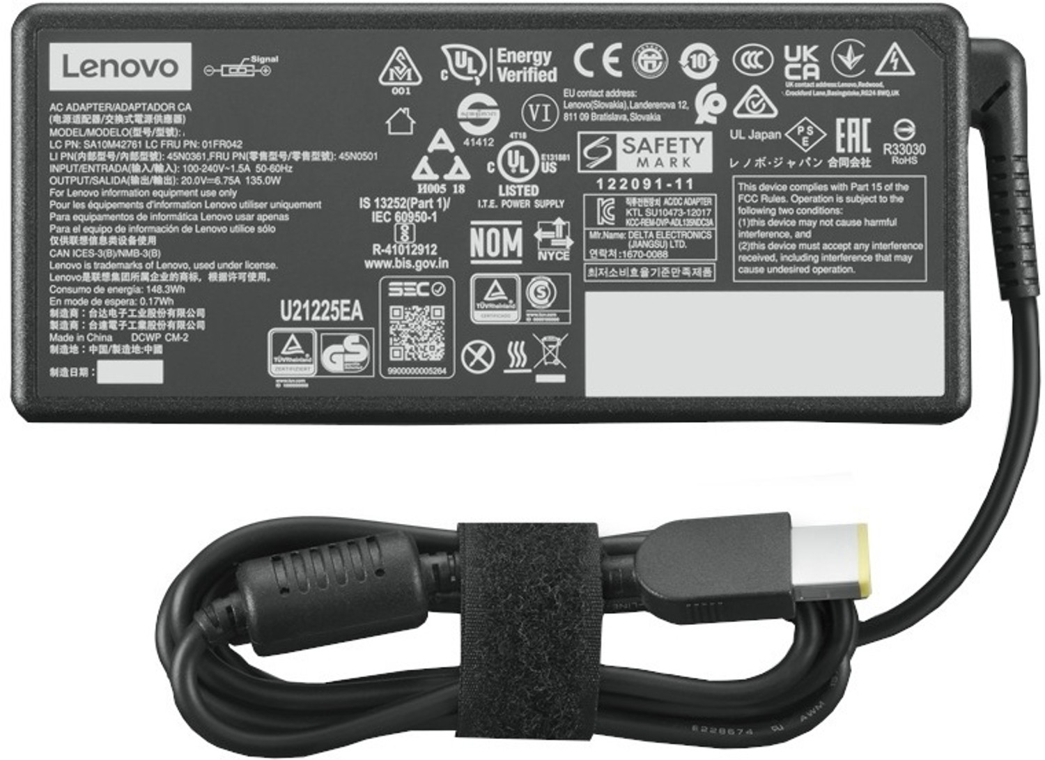 Image of Lenovo GX20Z46274 135 W Adapter