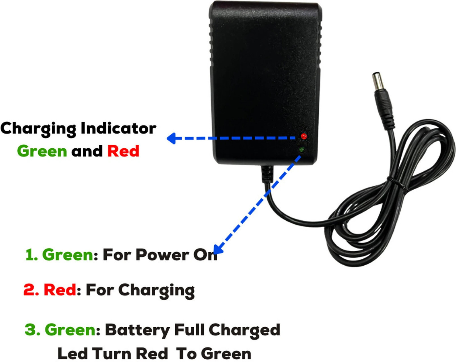 Image of BALRAMA (With Auto Cut) Kids Toy Car Charger Adaptor 12V For Kids Electric Car Bike Jeep 24 W Adapter (Power Cord Included)