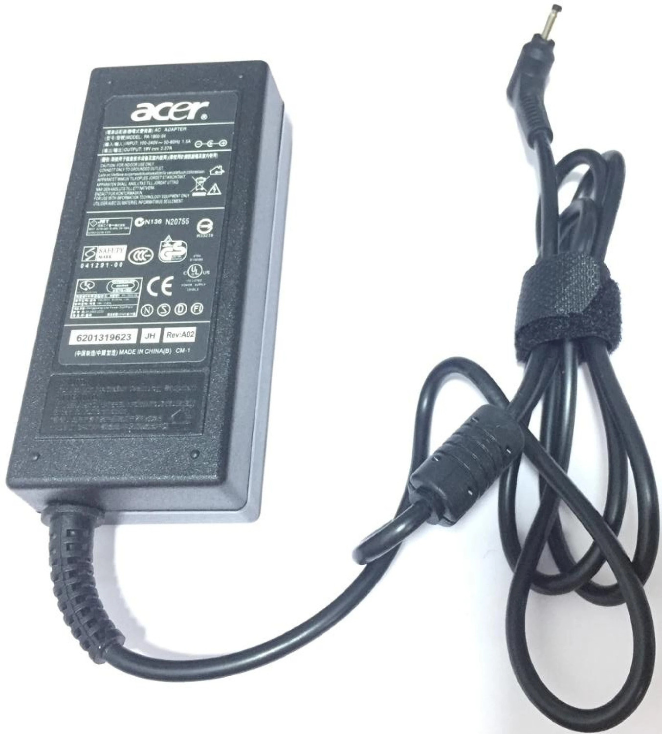 Image of Acer Aspire 3 Spin 14 A3SP14 A3SP14-31PT A3SP14-31PT-37NV 3.0 Pin Laptop 45 W Adapter