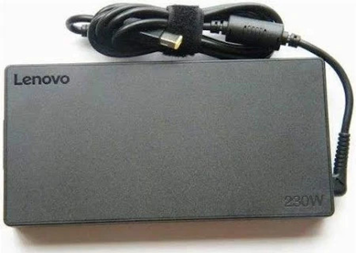 Image of Lenovo 230W 20V 11.5A AC Power Adapter Charger with USB Square Yellow Tip 230 W Adapter