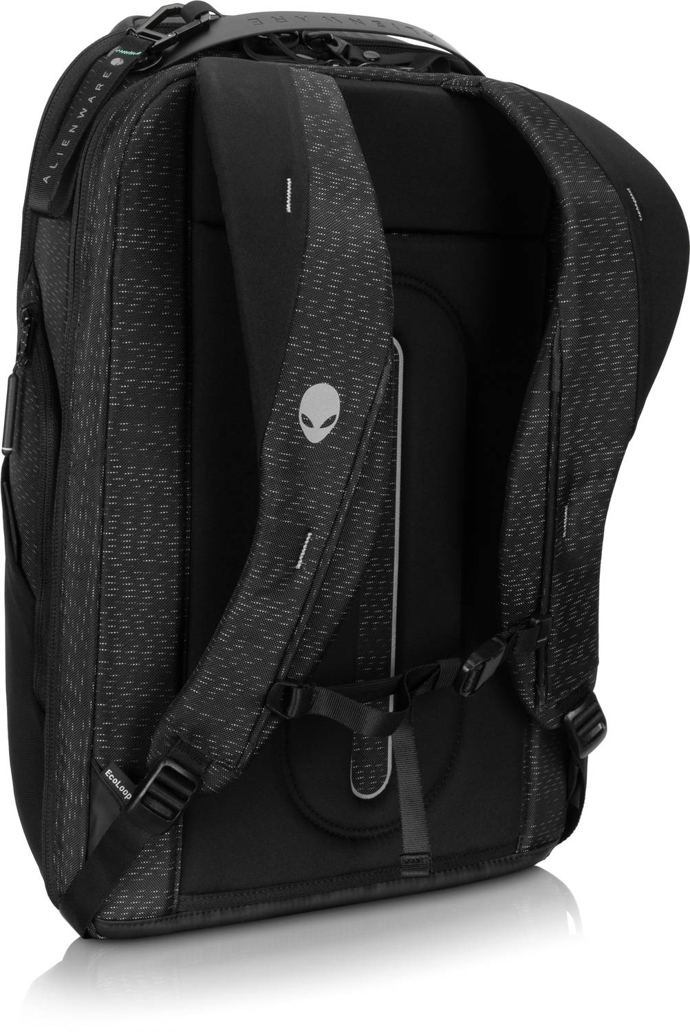 alienware laptop backpack india 17" Anti-Scratch Interior|Weather Resistant|Shockproof|Padded Shoulder Strap & Impact Resistant|Nylex Horizon Slim 18L|AW323P-GalaxyWeave Black Alienware TravelAW723P 32 L Laptop