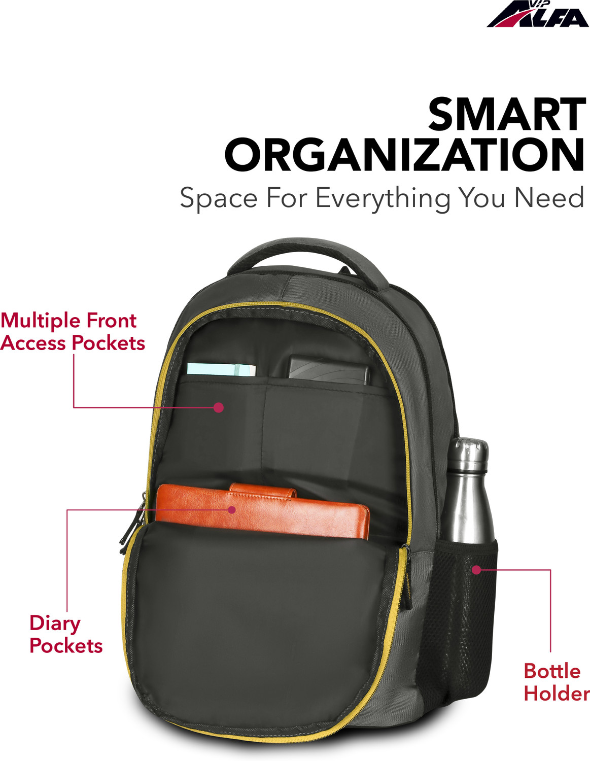Image of ALFA by VIP 15 inch Inch Laptop Backpack