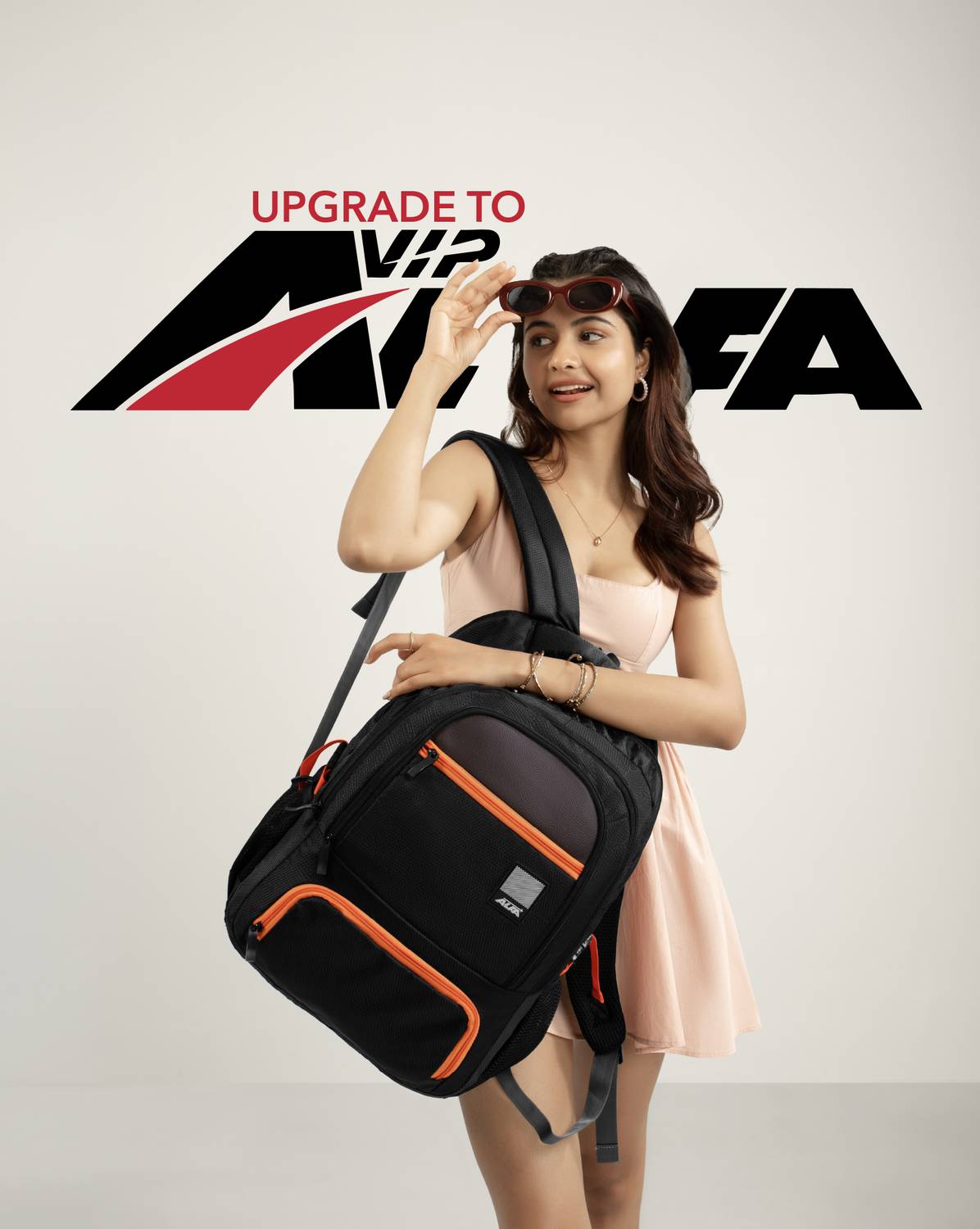 ALFA 15 inch Laptop Backpack Black - Image 2