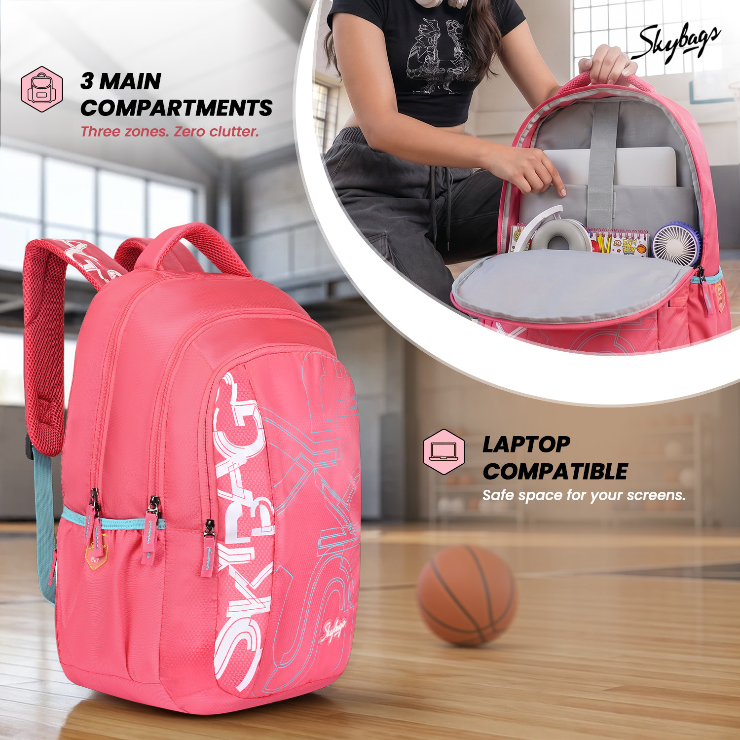 Image of SKYBAGS Brat Pro Max Laptop Backpack 35 L 35 L Backpack