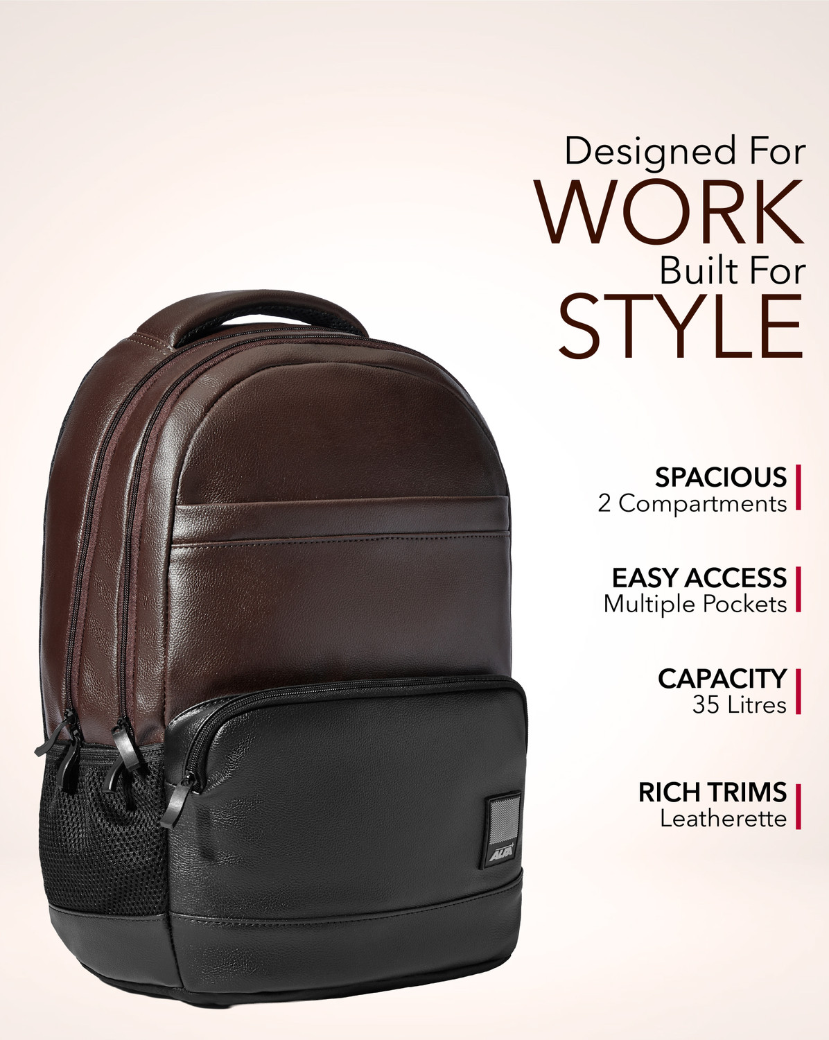 Image of ALFA by VIP 15 inch Laptop Backpack