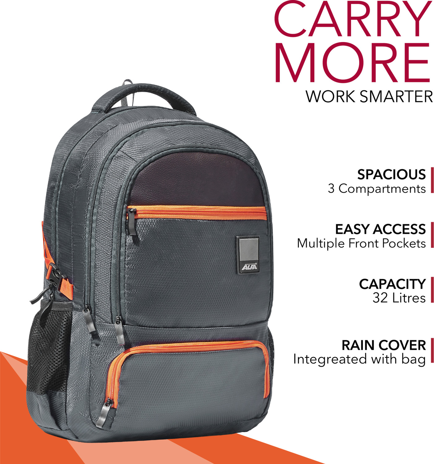 Image of ALFA by VIP 15 inch inch Laptop Backpack