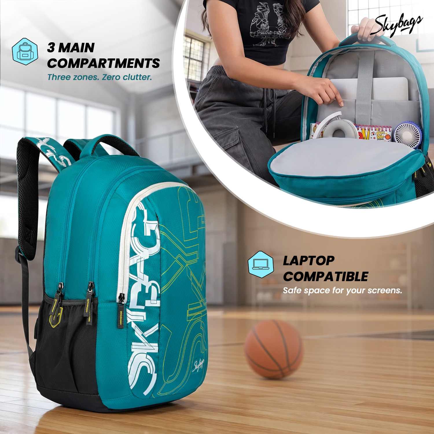 Image of SKYBAGS Brat Pro Max Laptop Backpack 35 L 35 L Backpack