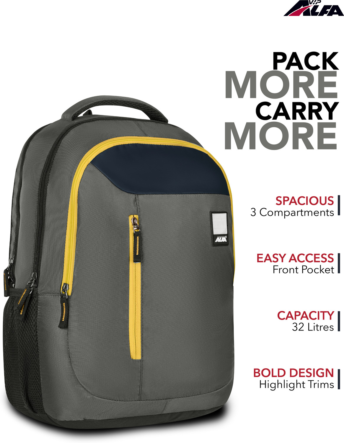 Image of ALFA by VIP 15 inch Inch Laptop Backpack