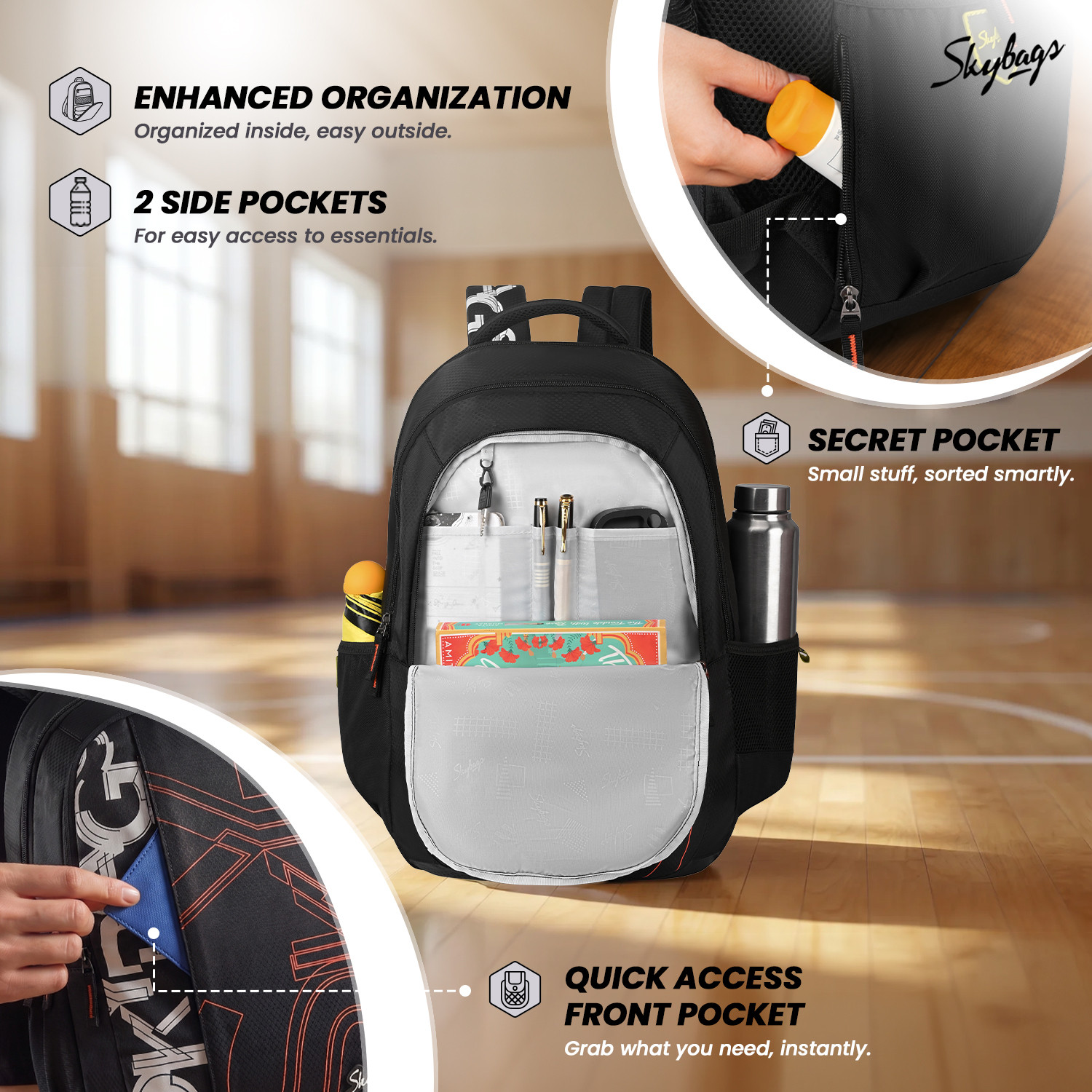 Image of SKYBAGS Brat Pro Max Laptop Backpack 35 L 35 L Backpack