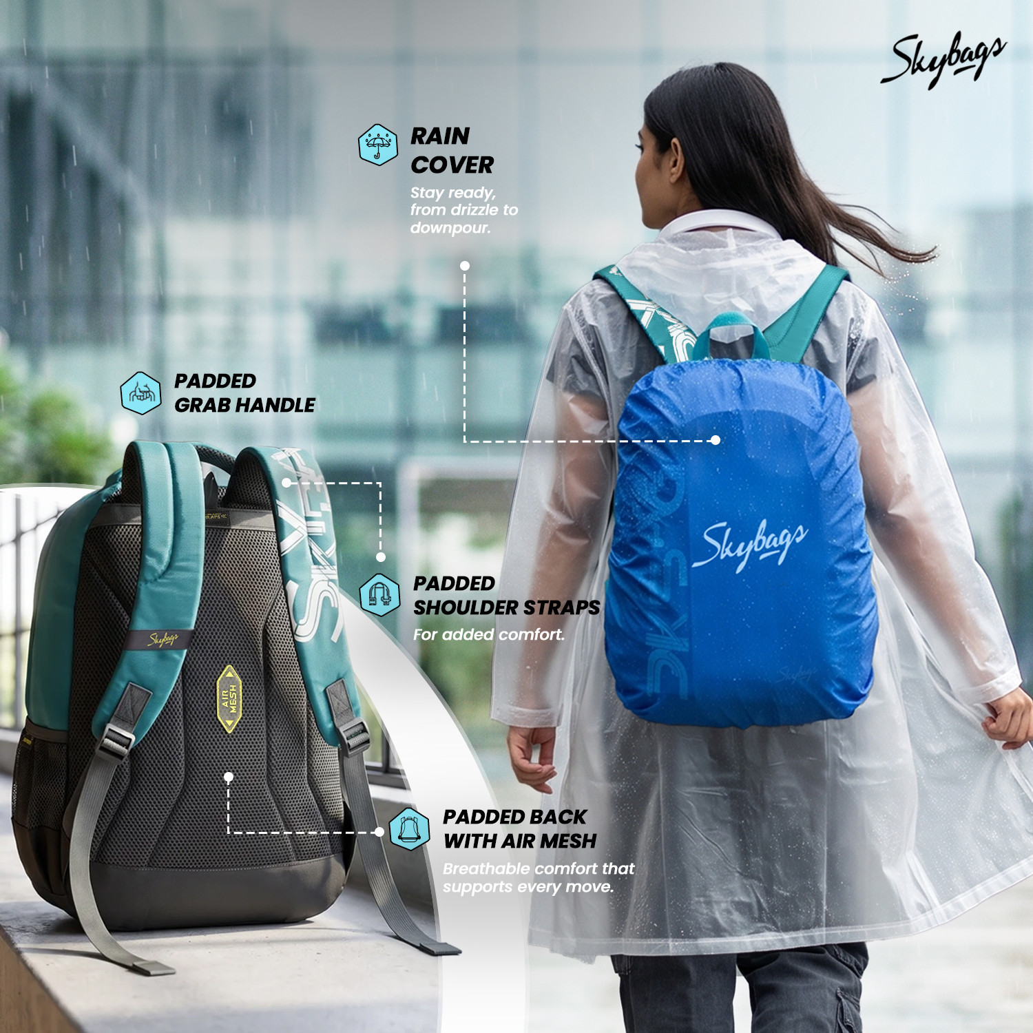 Image of SKYBAGS Brat Pro Max Laptop Backpack 35 L 35 L Backpack