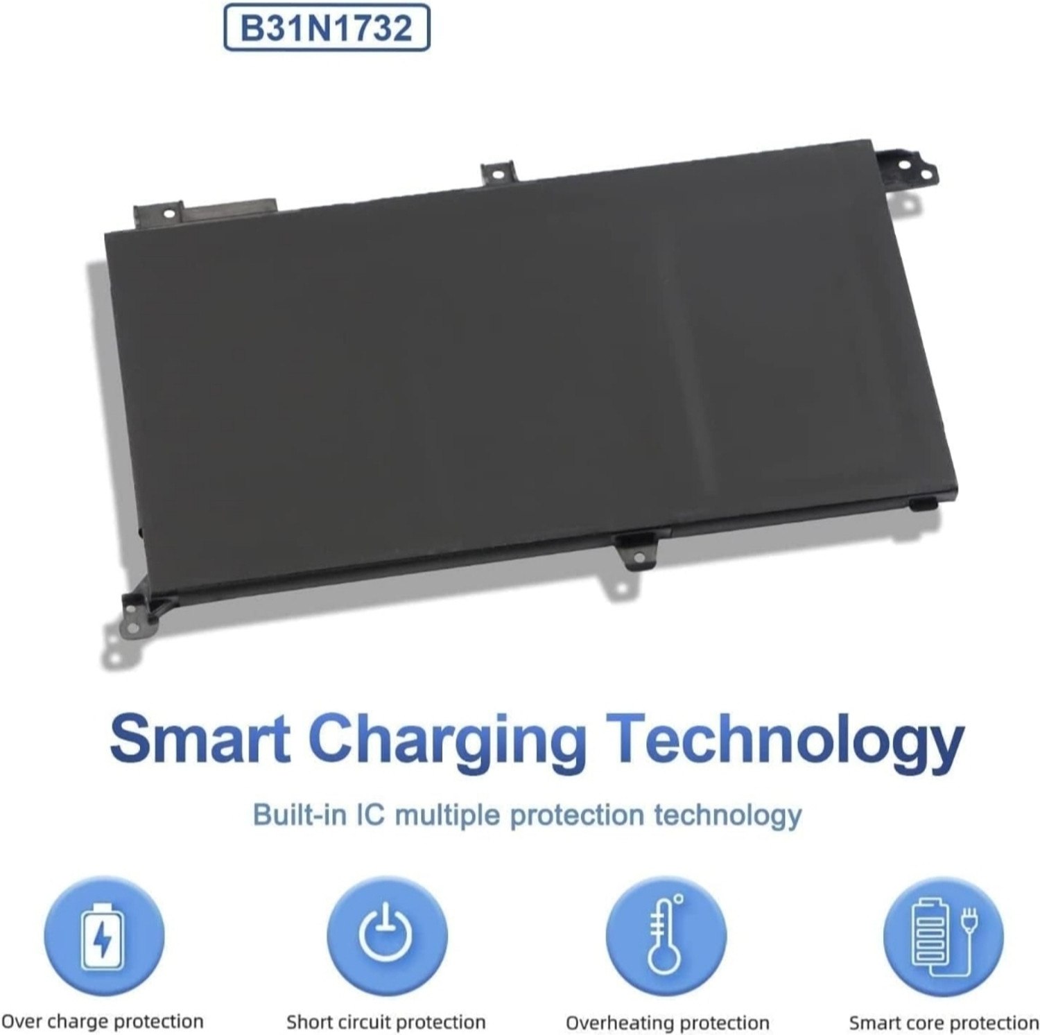 Image of S-voice sparrow voice B31N1732 Laptop Battery Compatible for ASUS B31N1732 B31N1732-1 A571G K571GT X571G X571GT-BQ274T F571GT-APC9311T FX571GT-BQ012T Vivobook S14 S430f S430F N-EB168 NT Laptop Battery 3 Cell Laptop Battery