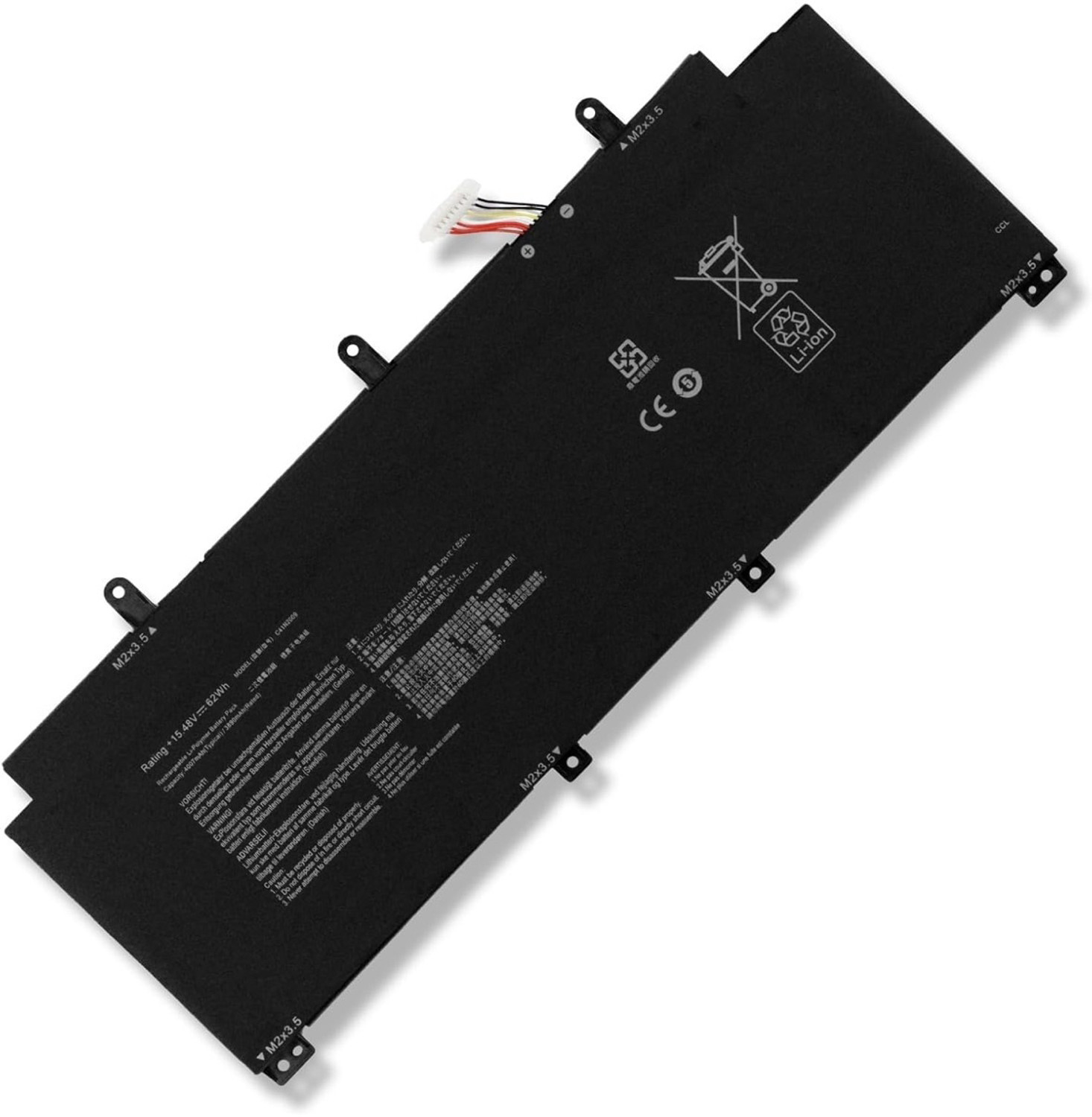Image of HEIGER C41N2009 Laptop Battery for ROG Flow X13 GV301 GV301QC GV301QE GV301QH GV301RA GV301RC GV301RE PV301 PV301QH GV301QC-K6017 GV301QE-K5010T GV301QH-DS96 Series 0B200-03850000 4 Cell Laptop Battery