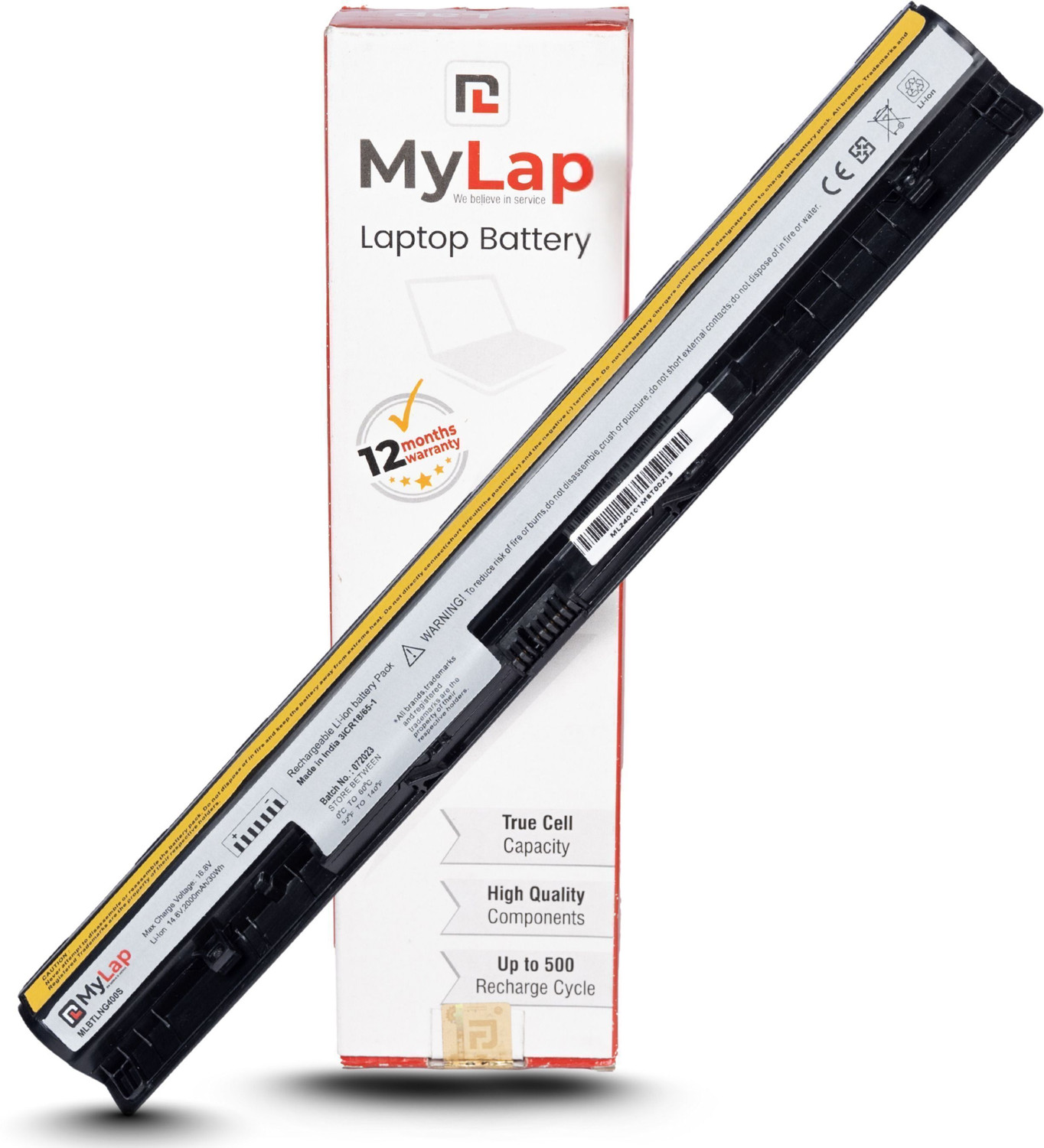 Image of mylap L12L4E01 L12M4E01 L12S4E01 L12L4A02 L12M4A02 L12S4A02 Laptop Battery for Lenovo G50 G50-30 G50-45 G50-70 G50-80 G50-80 G50 70 G7700-70 G70-80 G400s G500s G505s Z41-70 Z50-70 Z50-75 Battery 4 Cell Laptop Battery