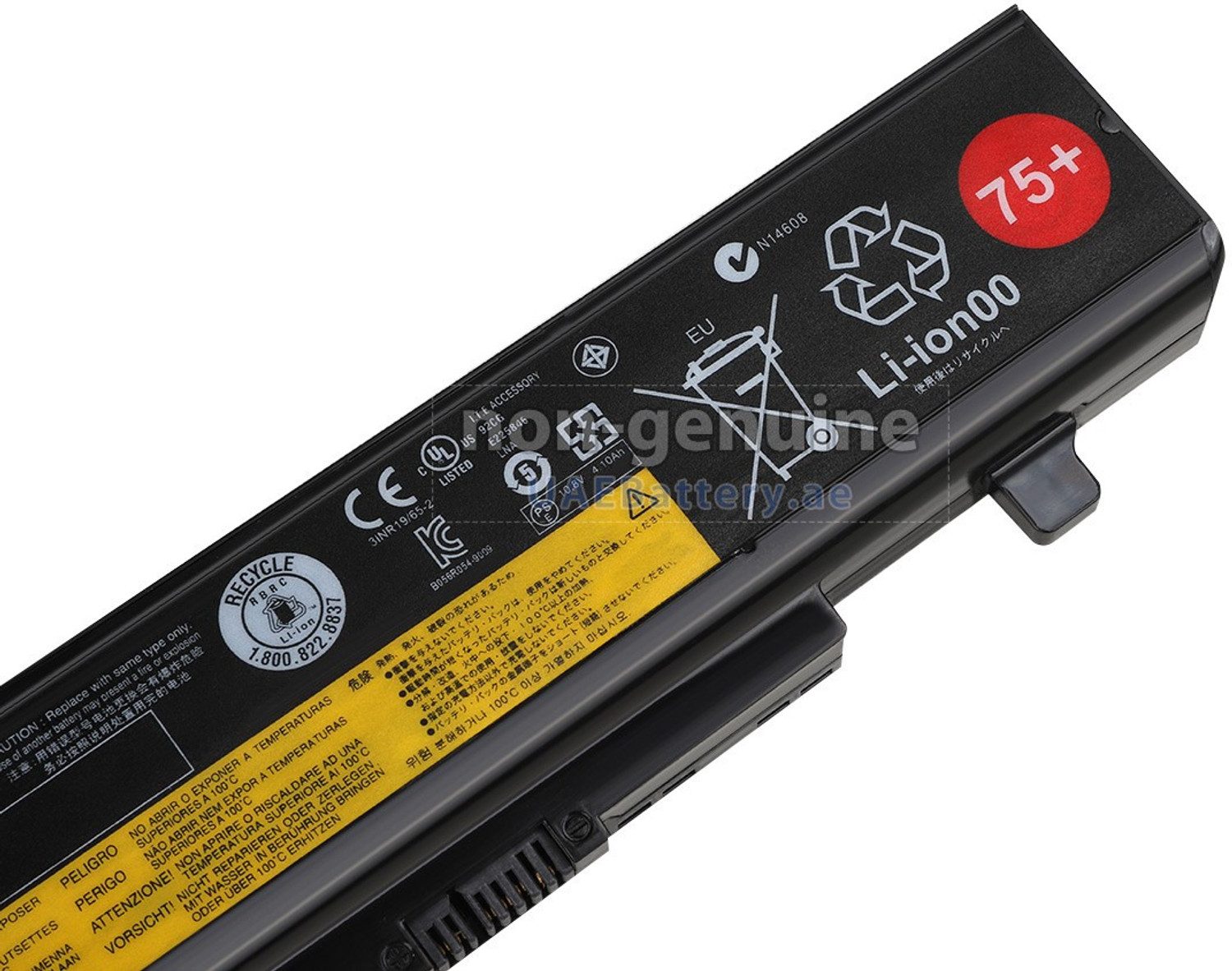 Image of SOLUTIONS-365 E430 Series Premium Original OEM Compatible Replacement Laptop Battery for Lenovo ThinkPad E430, E430C, E435, E530, E530C, E535, B430, B430A, B430C & Compatible Laptop Models | 11.1V 48Wh 4400mAh 6-Cell Li-Ion Rechargeable Battery 6 Cell Laptop Battery