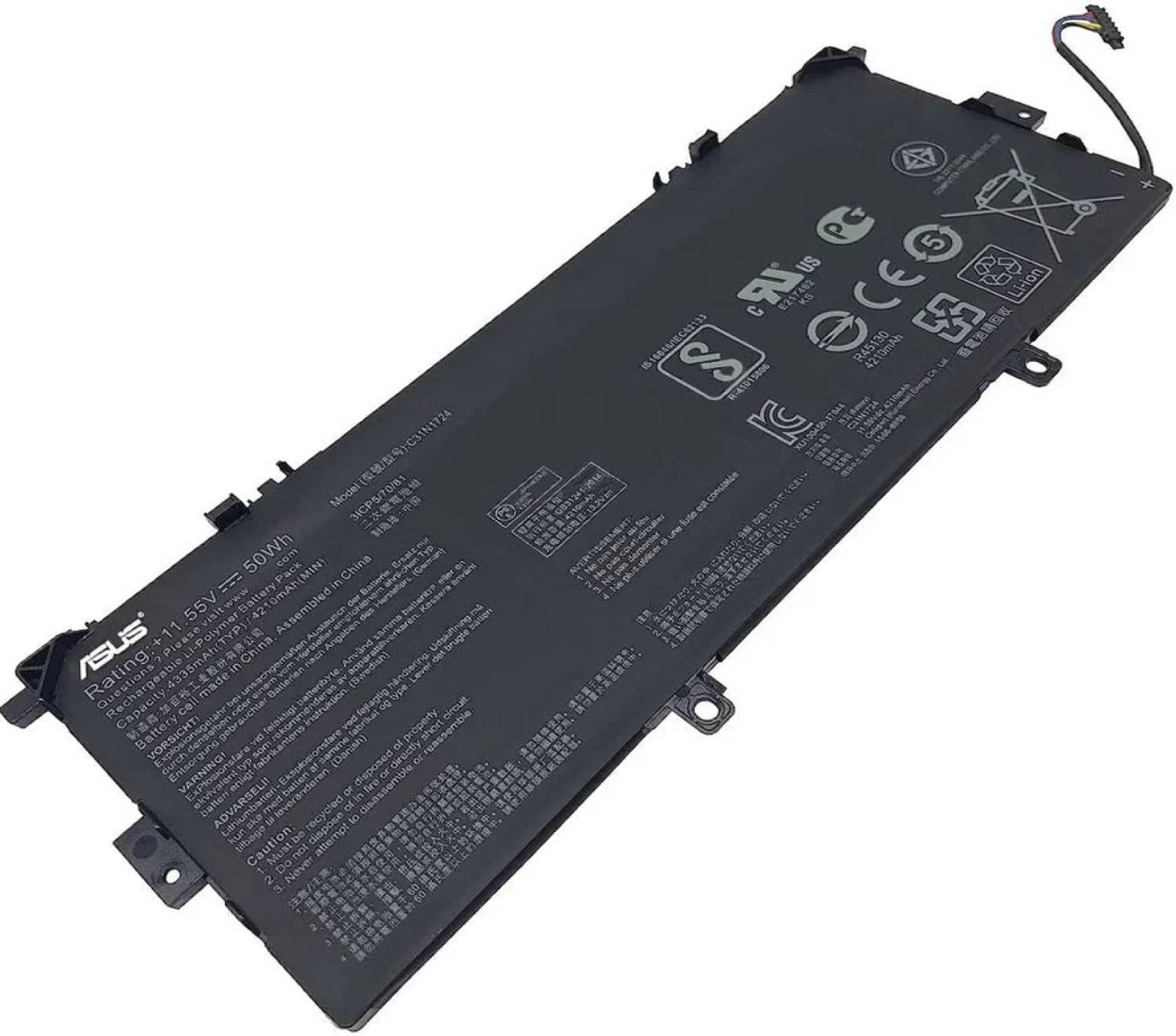 ASUS C31N1724 Laptop Battery for ZenBook 13 UX331U UX331UAL