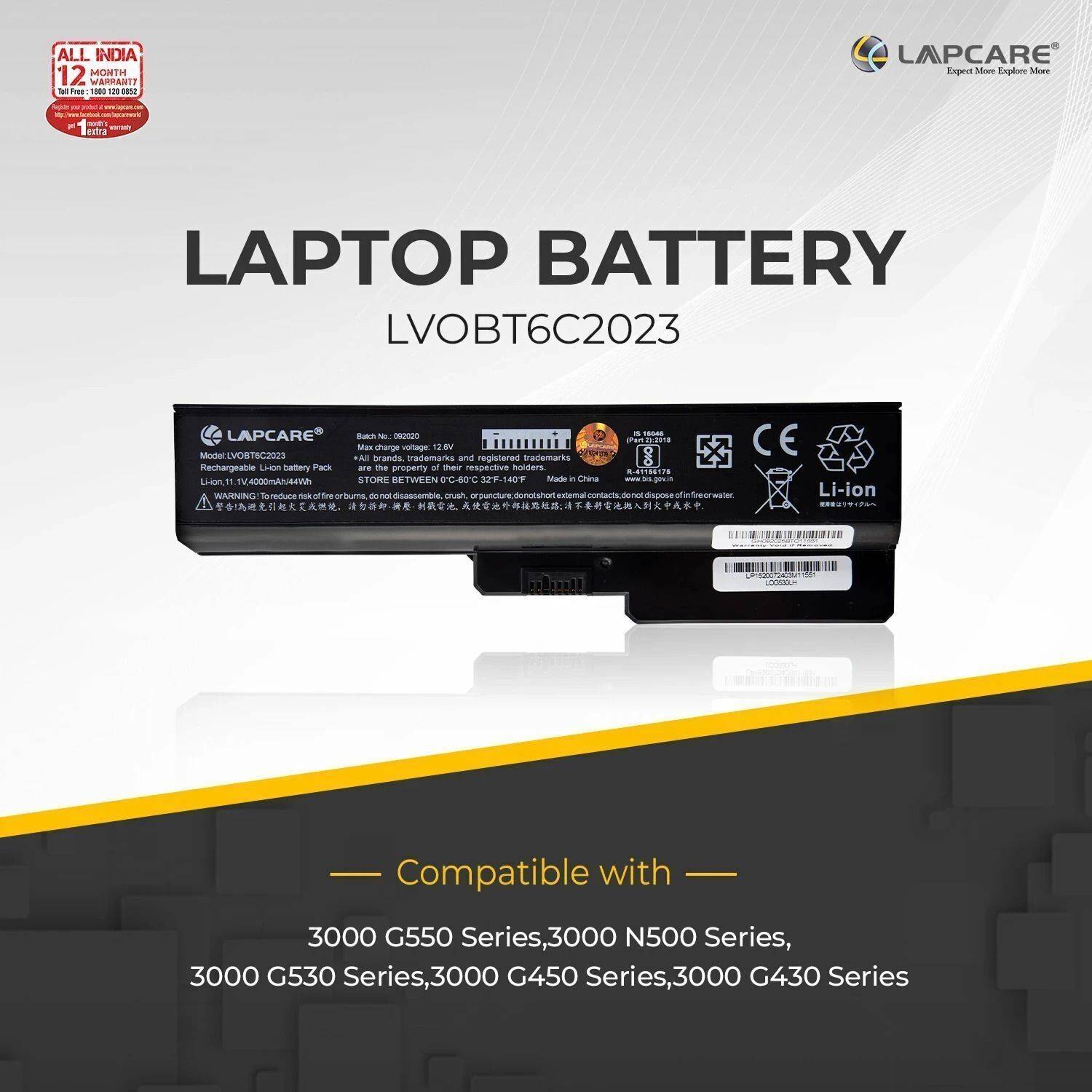 Bateria Compatible Con Lenovo G550 G450 L08s6y02 42t4585 Bateria Compatible Con Lenovo G550 G450 L08s6y02 42t4585