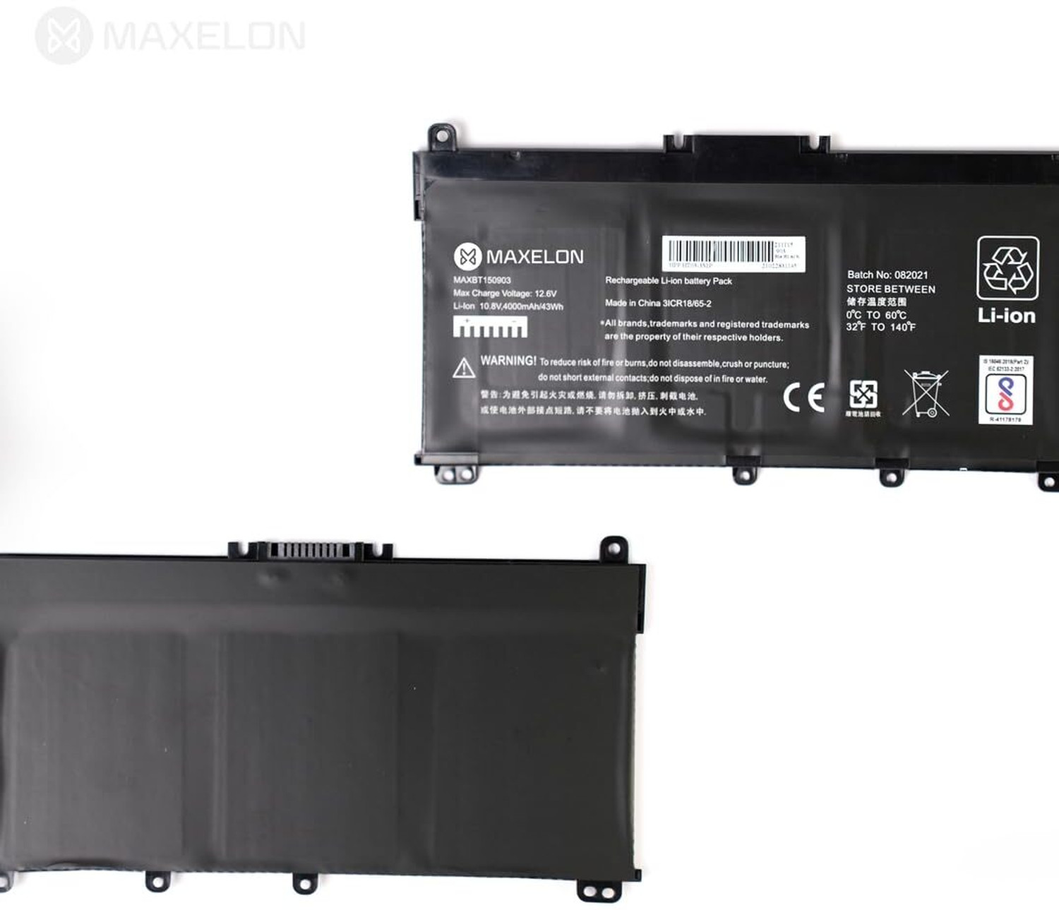Image of Maxelon Battery For HT03XL HP Laptop Battery Compatible with Hp Pavilion 14 6 Cell Laptop Battery