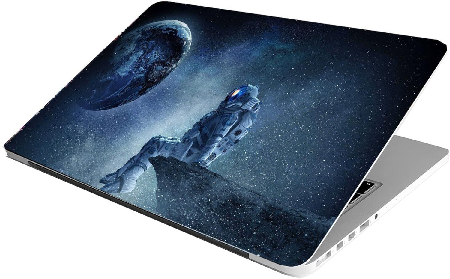 Image of Skinny Full Laptops Skin Bubble-Free HD Quality Sticker FBD 13-Space Galaxy Printing Vinyl Reusable Laptop Skin Compatible for 15.6 inch