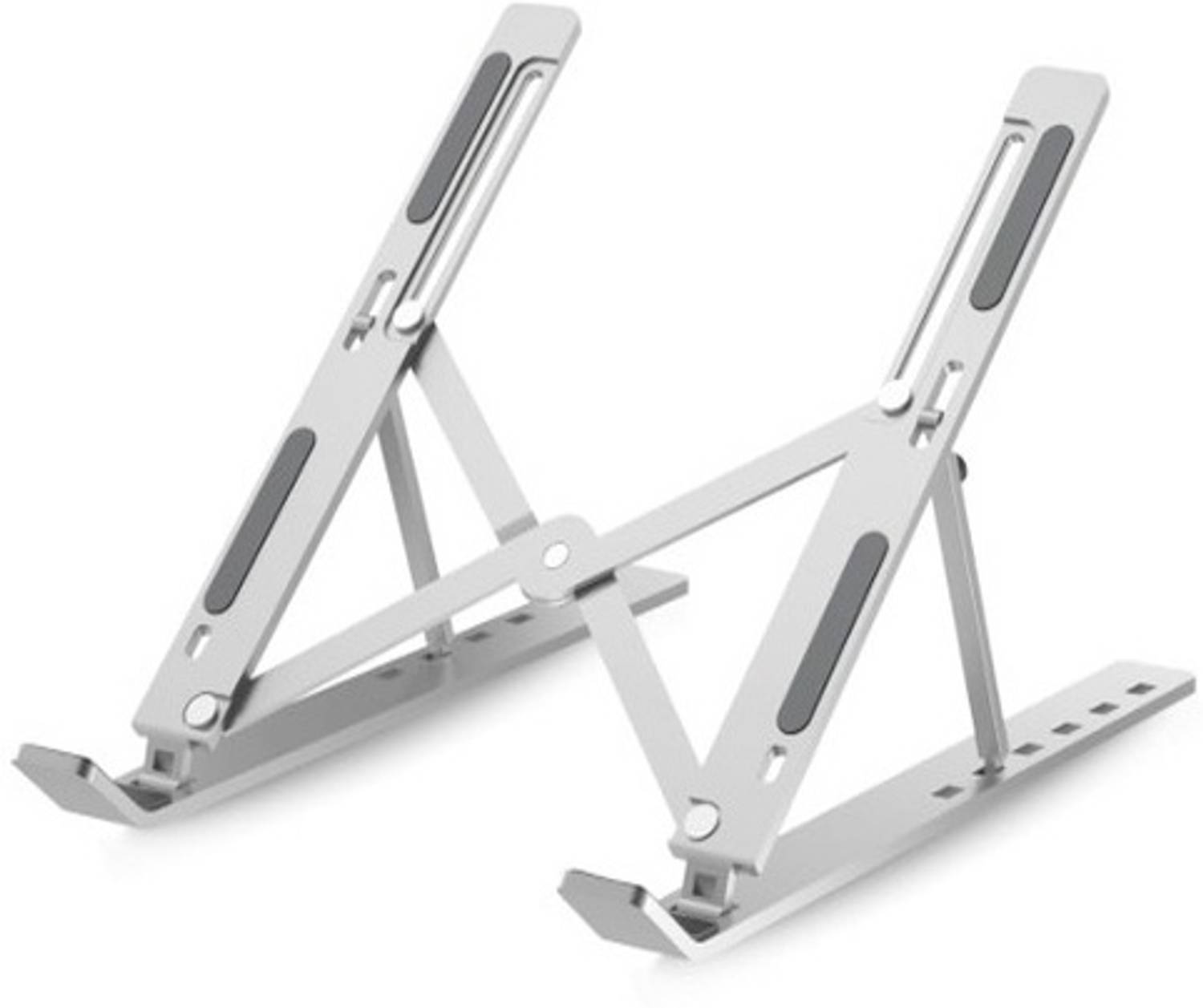 THEUNIQUE NA Aluminium Rotatable Laptop Stand with Adjustable Height Compatible with 26 - 35 cm, 36 - 39cm, Universal Laptops