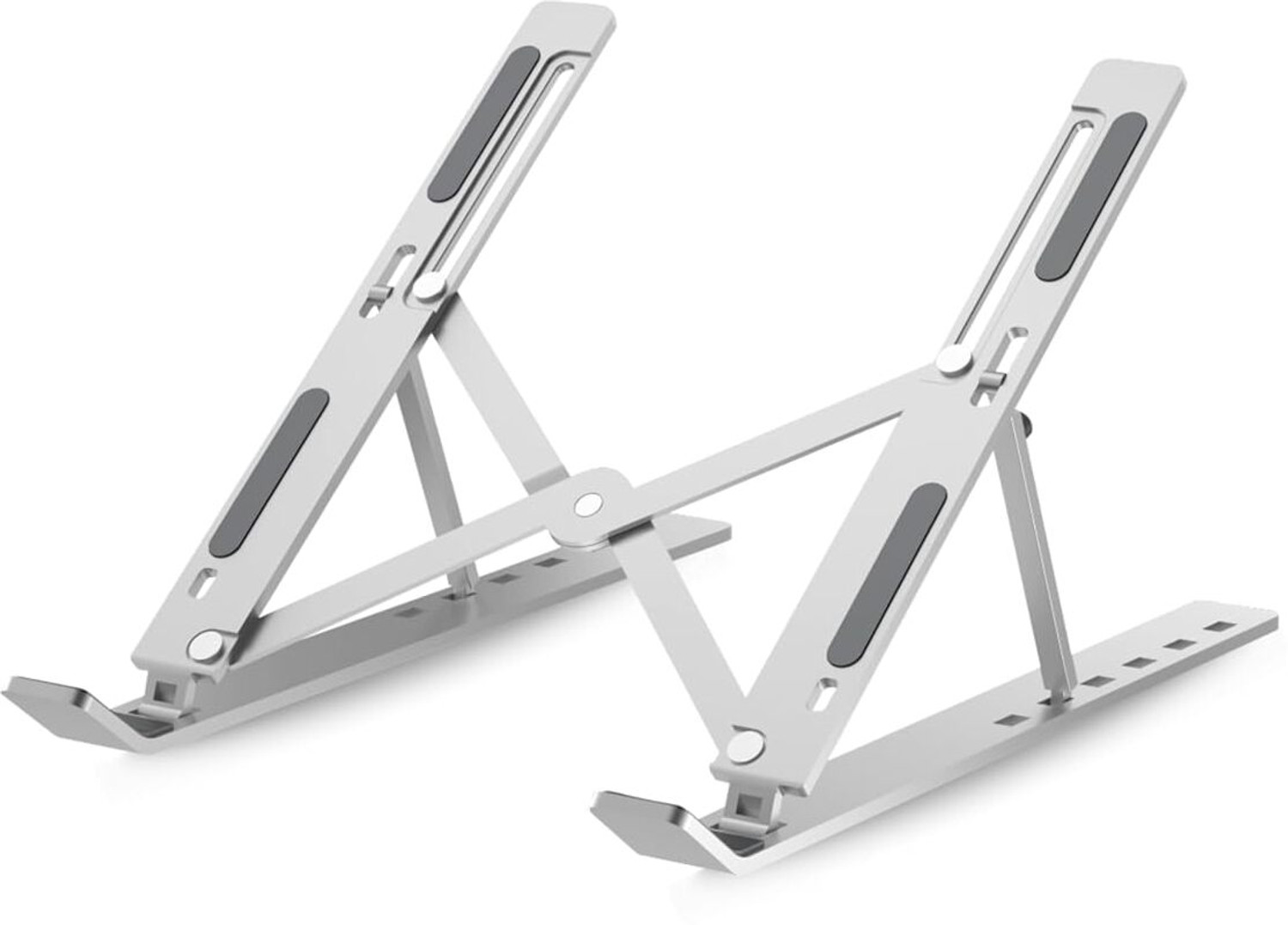 Image of GEONIX Trek T3 GXT3CH Aluminium Laptop Stand with Adjustable Height Compatible with 40 - 44cm Laptops
