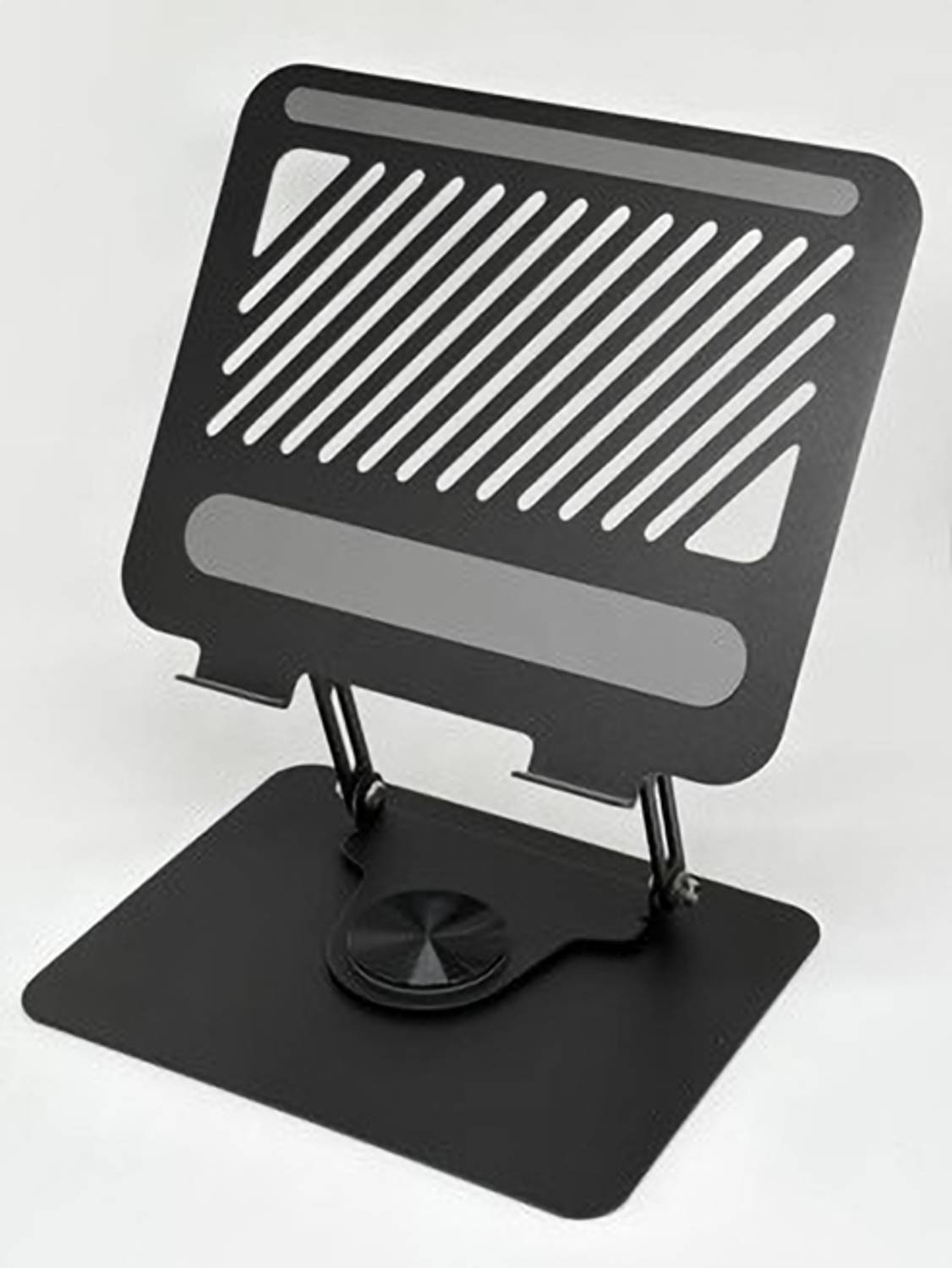 GEONIX Trek T2 GXT2 Stainless Steel Rotatable Laptop Stand with Adjustable Height Compatible with Universal Laptops