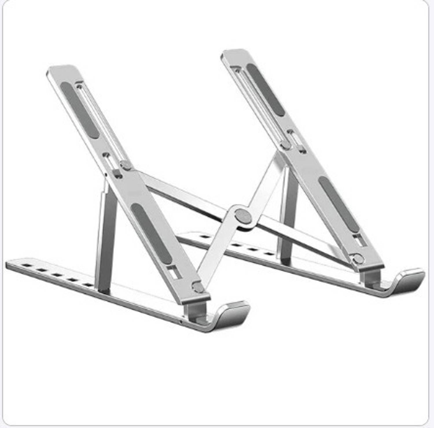 Ranz Model X COOLING PAD Aluminium Laptop Stand with Adjustable Height Compatible with 26 - 35 cm Laptops
