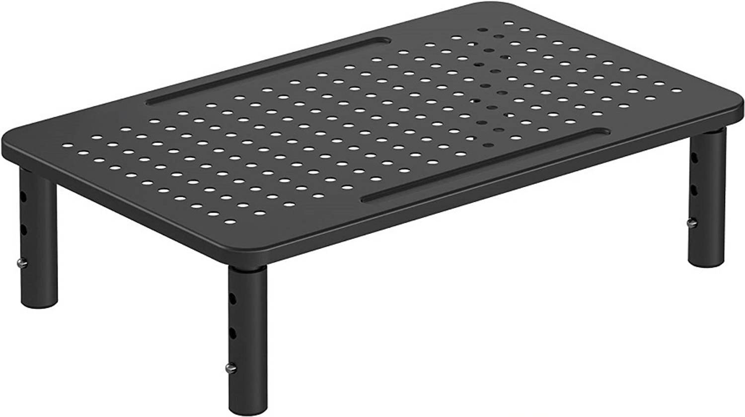 TARKAN Monitor Stand For Desk,Laptop PC Riser Steel Laptop Stand with Adjustable Height Compatible with 26 - 35 cm Laptops