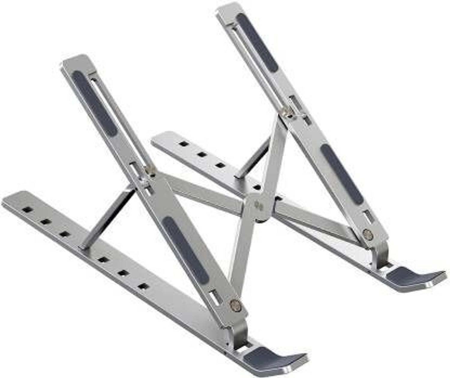 RkshoppingzonE Portable Aluminium Laptop Stand Aluminium Rotatable Laptop Stand with Adjustable Height Compatible with Universal Laptops