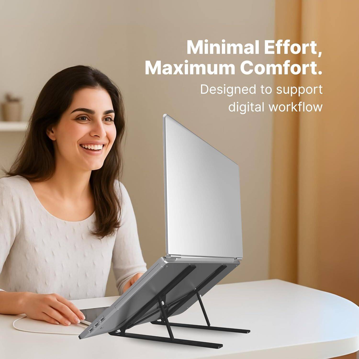 GEONIX Trek T3 GXT3 Aluminium Laptop Stand - Image 5