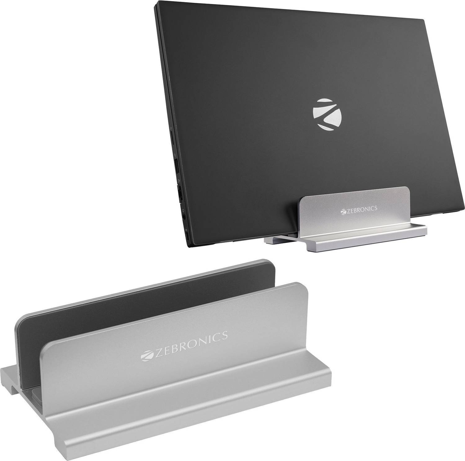 ZEBRONICS ZEB-NS2000V Aluminium, Silicone Laptop Stand Compatible with 26 - 35 cm Laptops