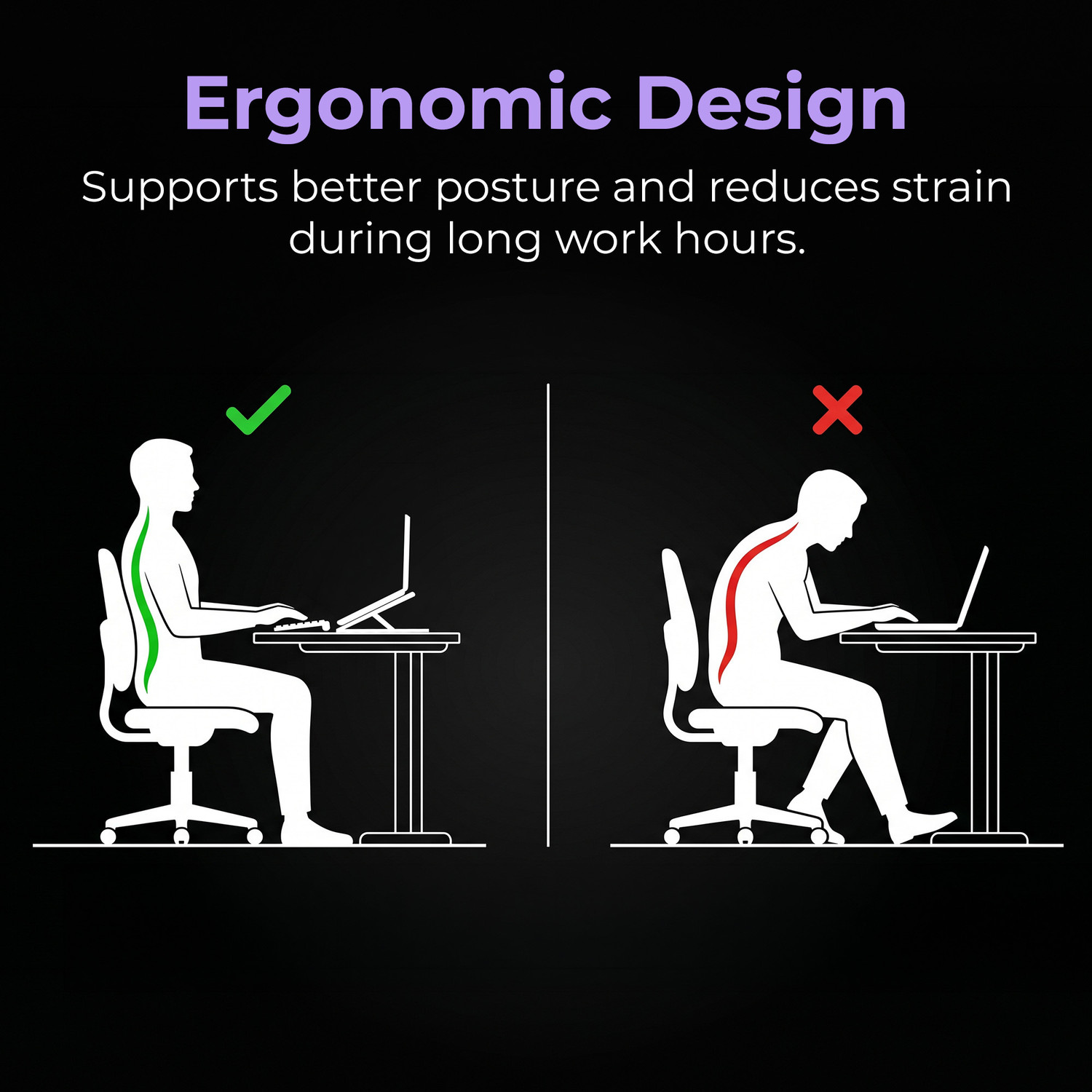 Image of ZEBRONICS ZEB-NS2000 PLUS Aluminium Laptop Stand with Adjustable Height Compatible with 40 - 44cm Laptops