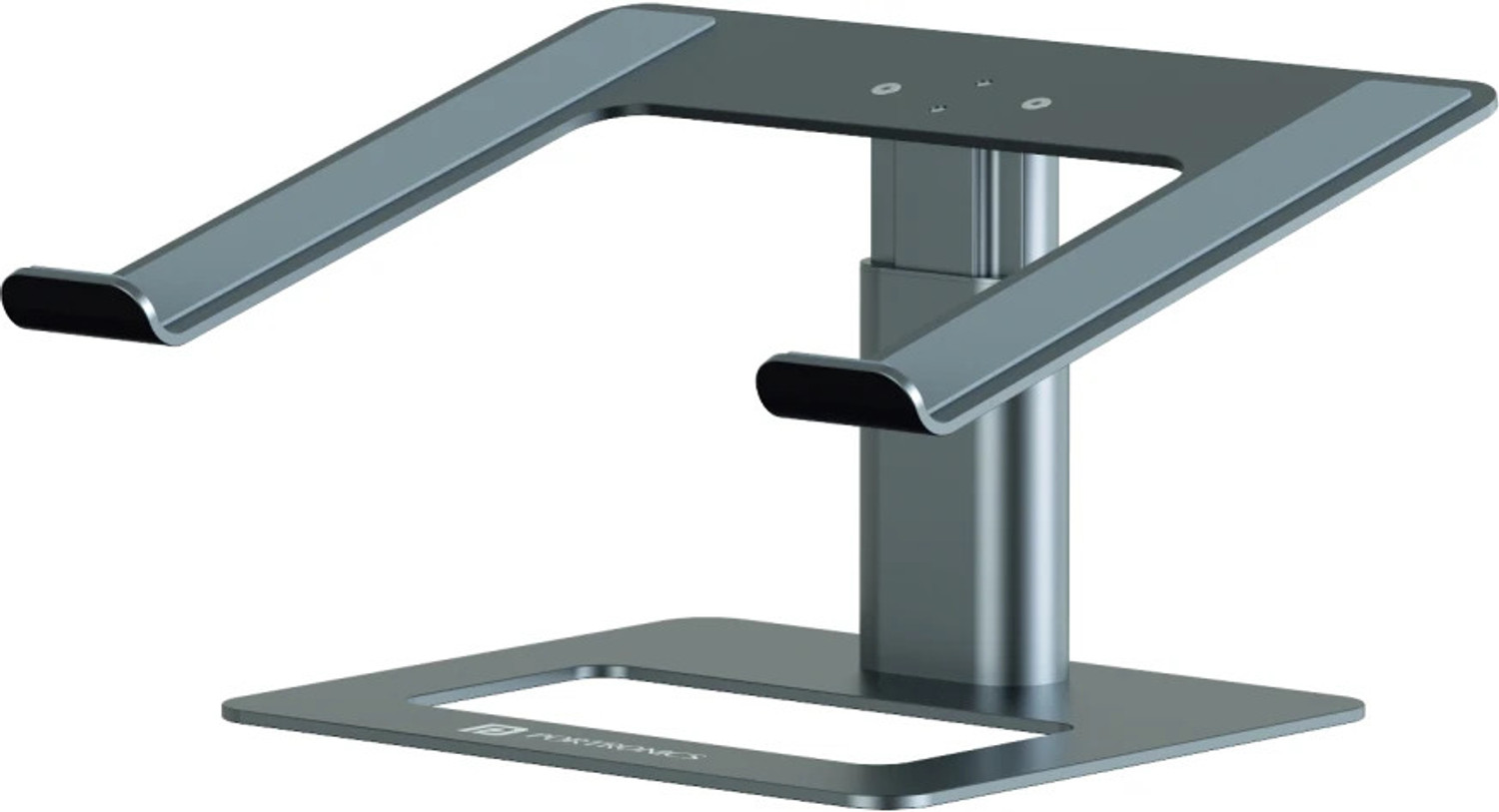 Image of Portronics My Buddy K5 Portable & Adjustable Aluminium Aluminium Laptop Stand with Adjustable Height Compatible with 26 - 35 cm, 36 - 39cm, 40 - 44cm Laptops