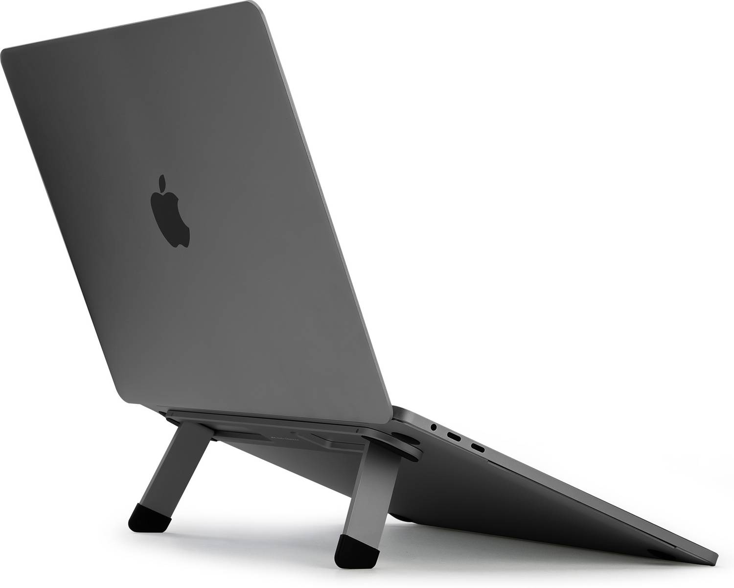 DailyObjects Osgo - Folding Laptop/Tablet Stand (Space Grey) OSGO-FLDIG-LAPTOP-TBLT-STND Aluminium Laptop Stand with Adjustable Height Compatible with Universal Laptops