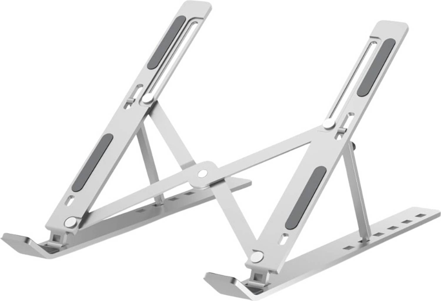 TRIONCA AKM-L stand-536 Foldable Compatible All Other laptop Stand-536 Aluminium Rotatable Laptop Stand with Adjustable Height Compatible with Universal Laptops