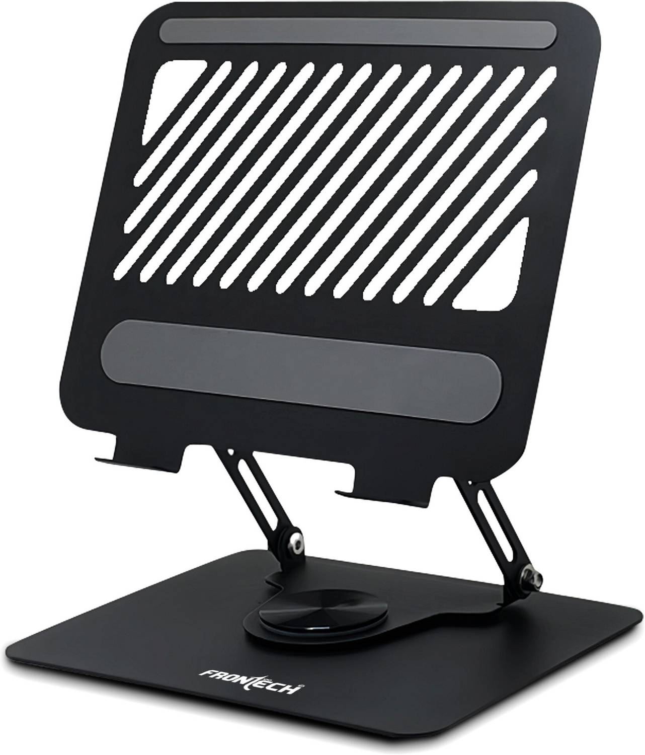 Frontech 360° Rotatable Foldable Laptop Stand with Step-less