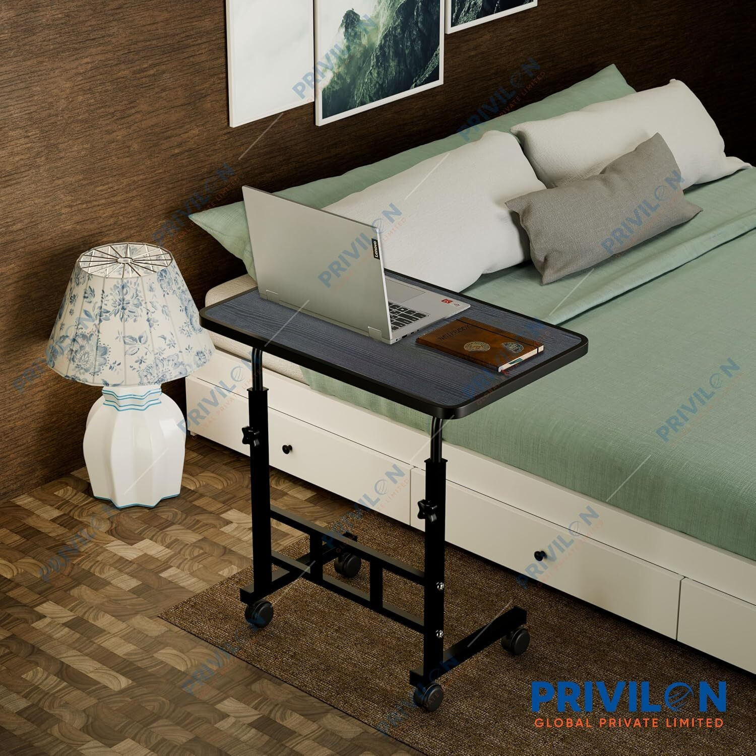 Image of hevenq Metal Portable Laptop Table