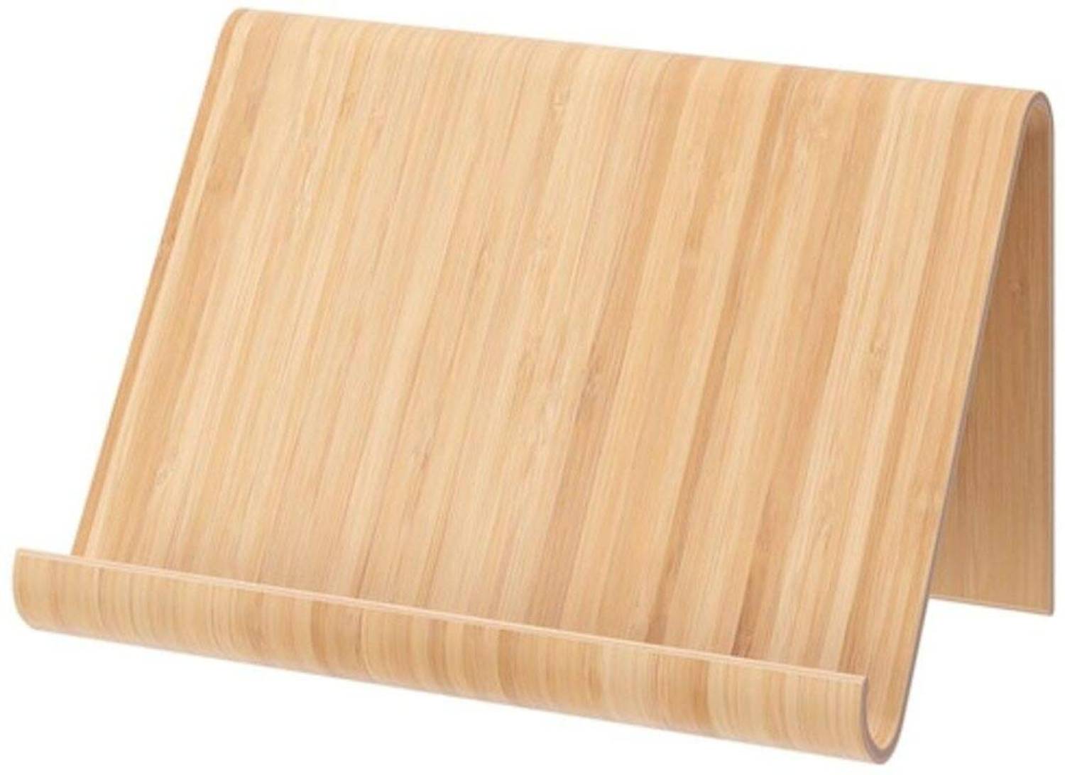IKEA VIVALLA Tablet stand, bamboo, 26x17 cm 90412860 Bamboo Laptop Stand Compatible with Universal Laptops