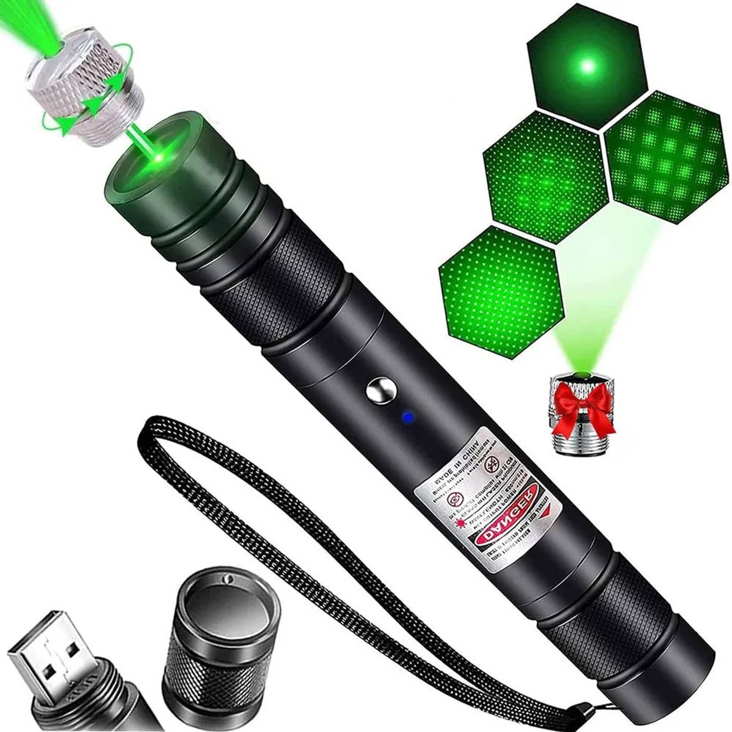 NextTech Rechargeable Green Laser Pointer - Image 2