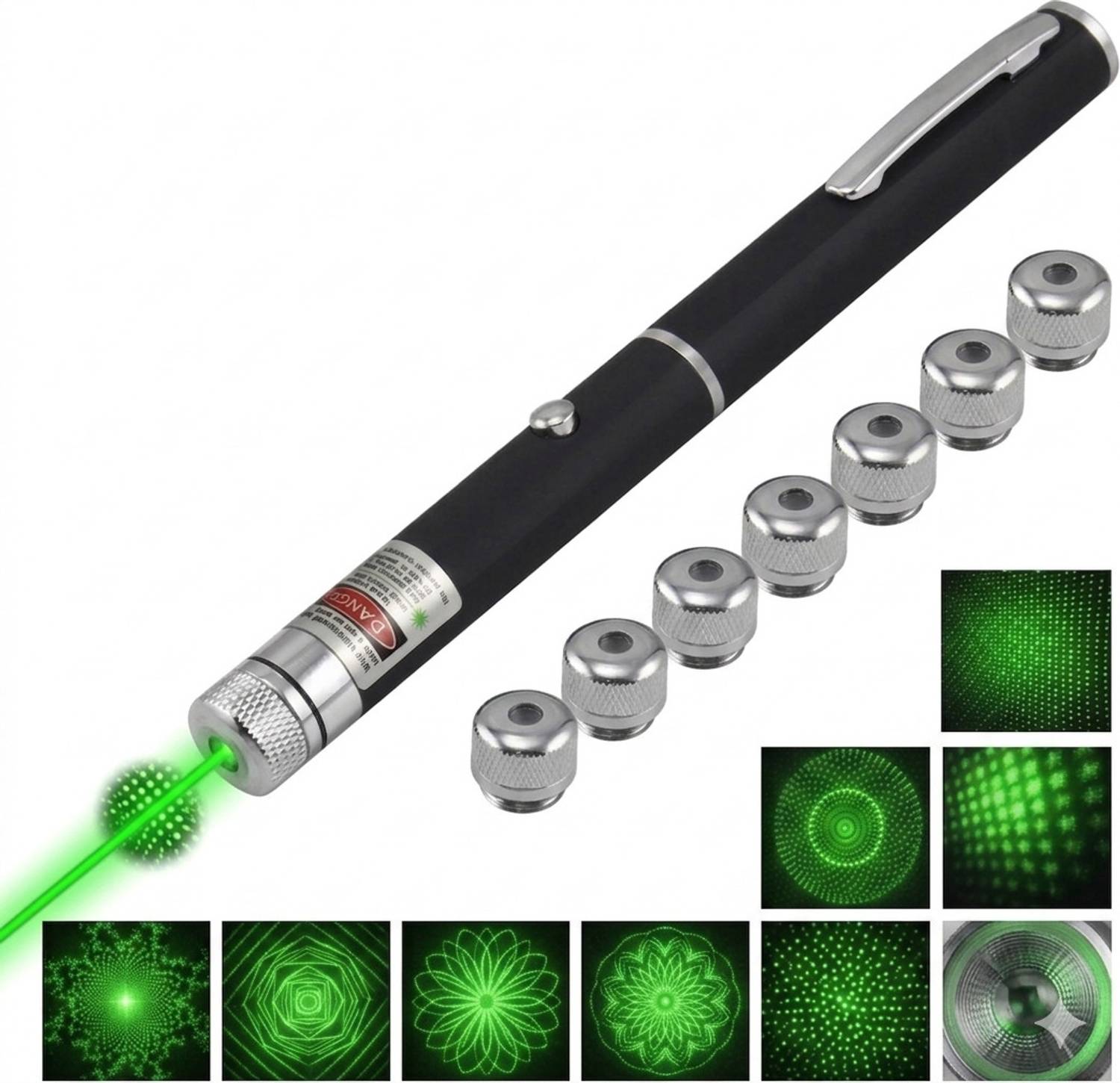 SEBON 7 Nozzle Green Laser Light for Kids - Image 1