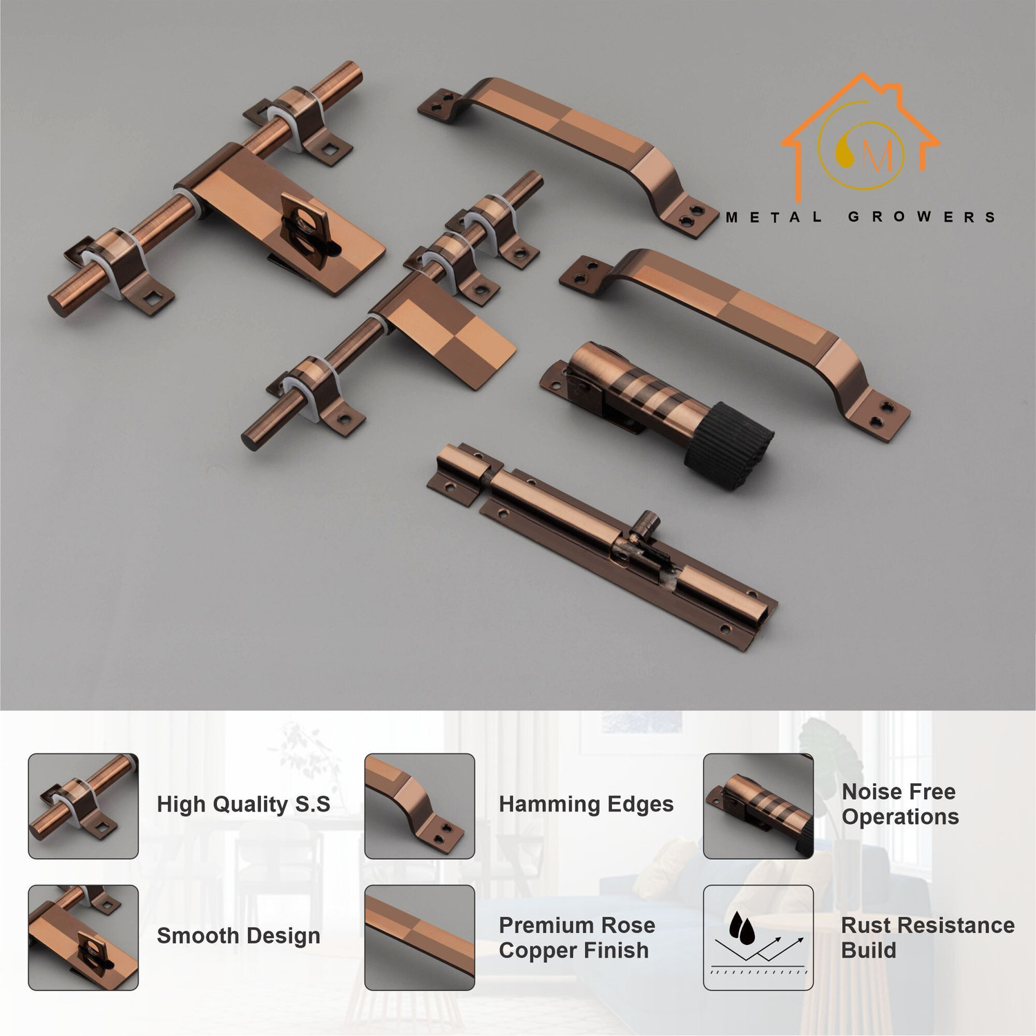 Image of Metal Growers Adjustable Latch