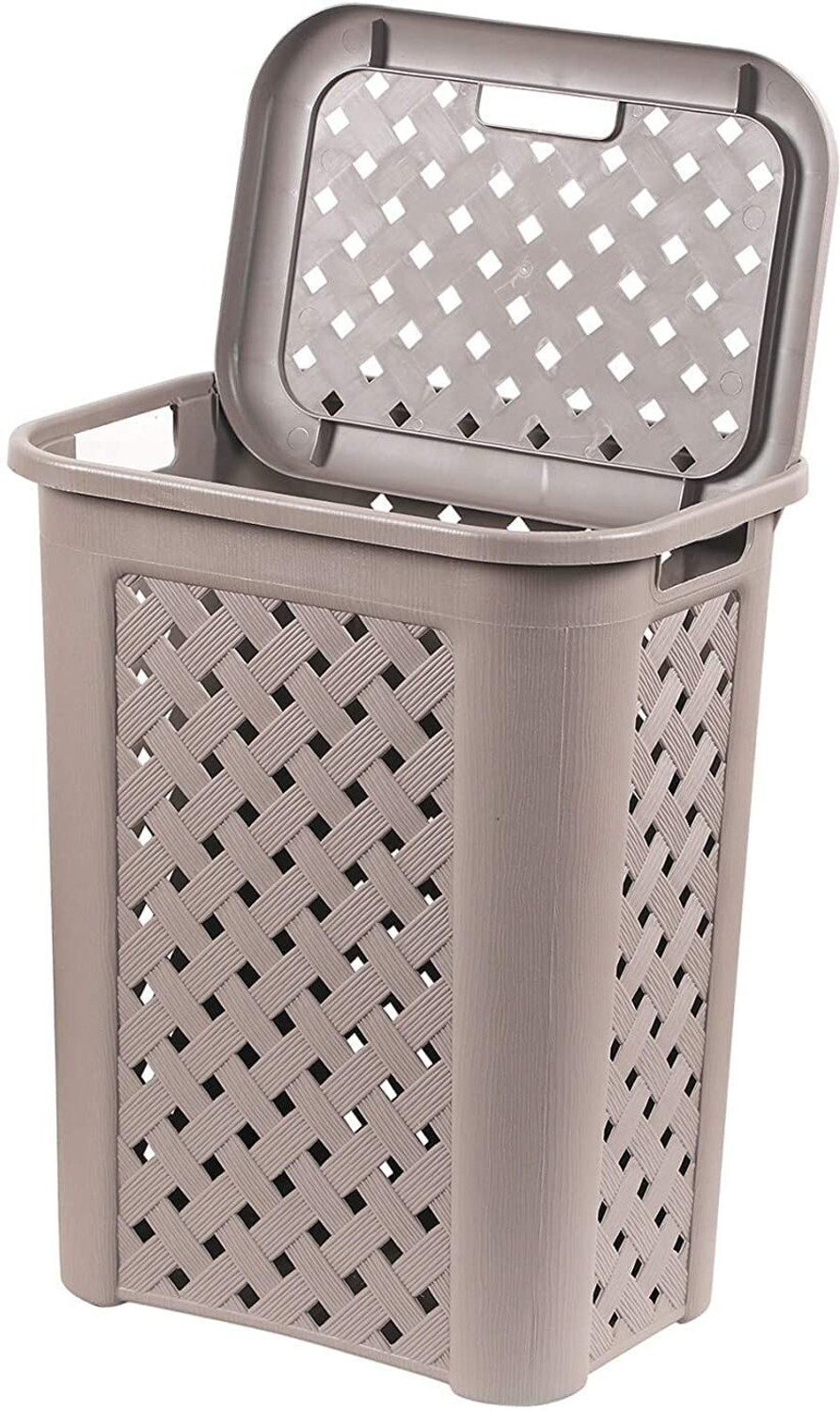 Image of cello 50 L Grey Laundry Basket