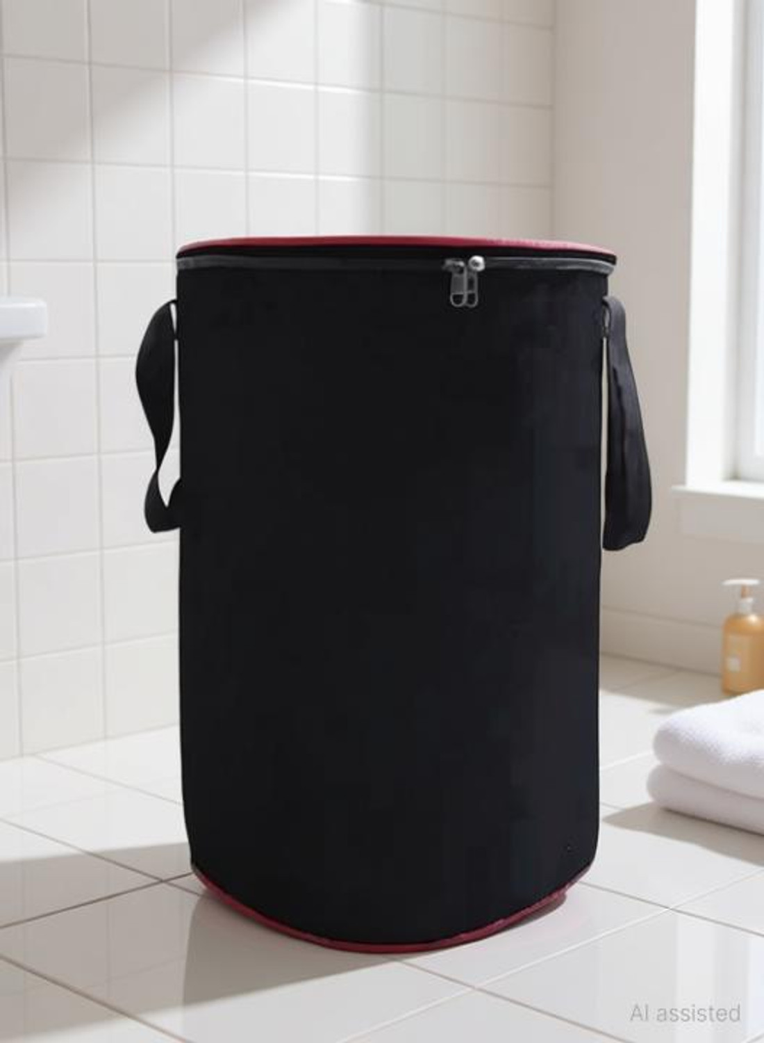 Image of JoyeCrafts 55 L Black Laundry Bag