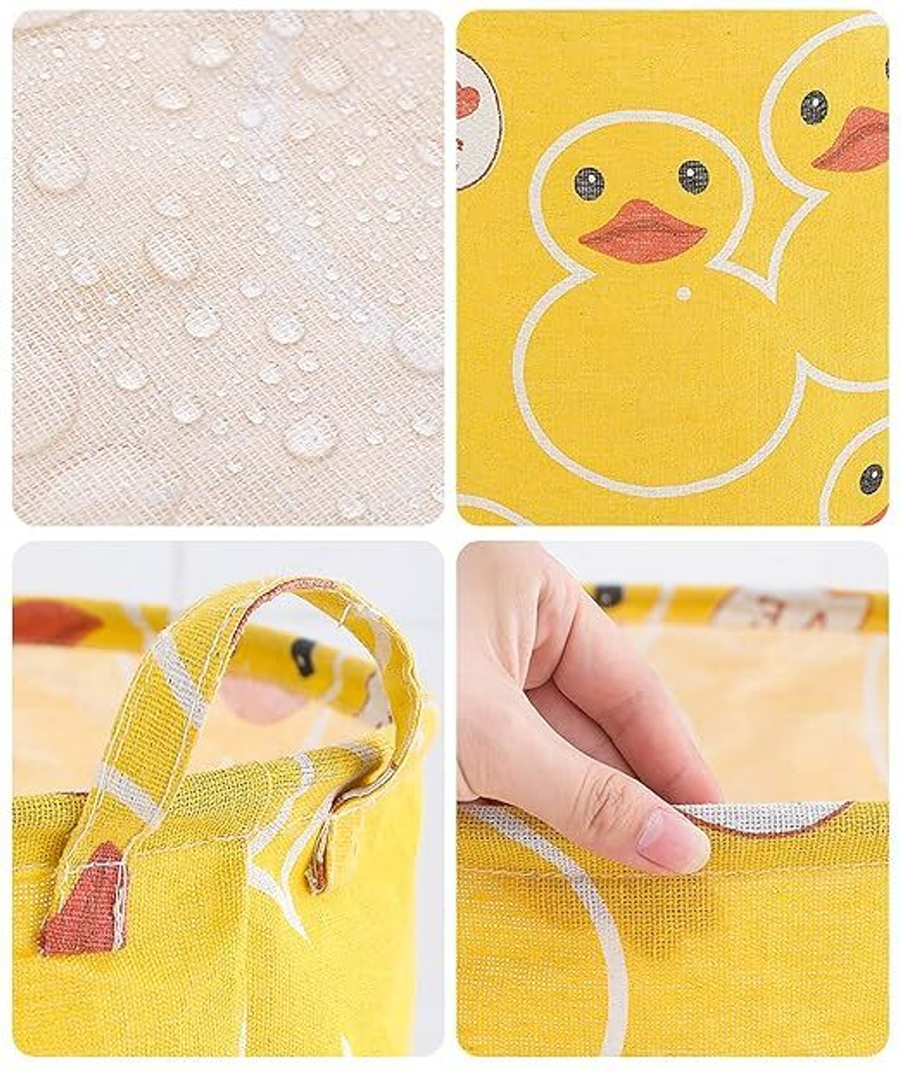 Image of Wolpin 63 L Yellow Laundry Bag