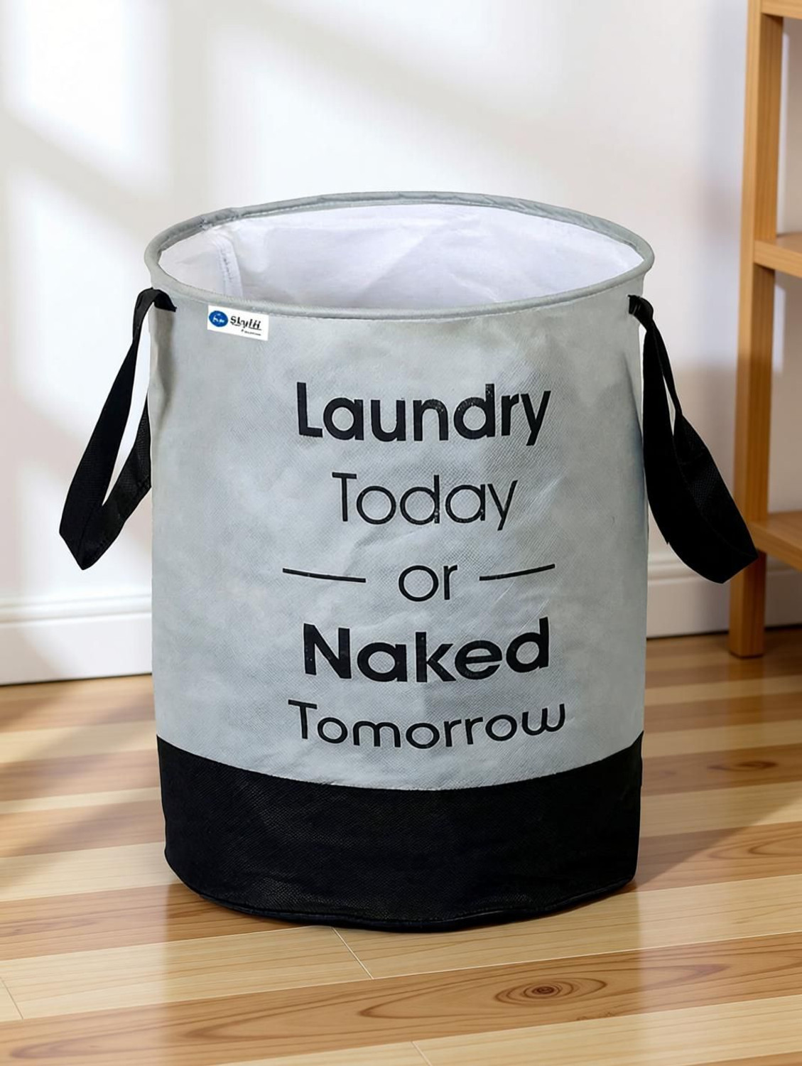 Image of Skylii 45 L Grey Laundry Bag