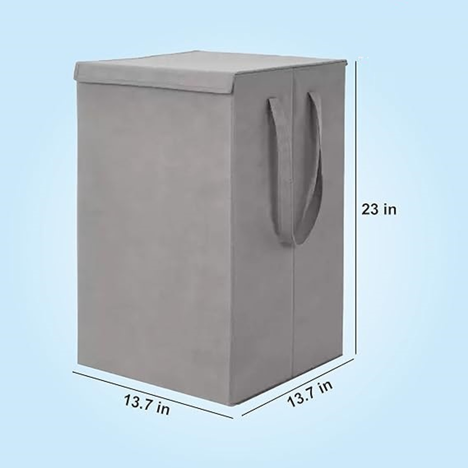 Image of Innaugural 68 L Grey Laundry Basket