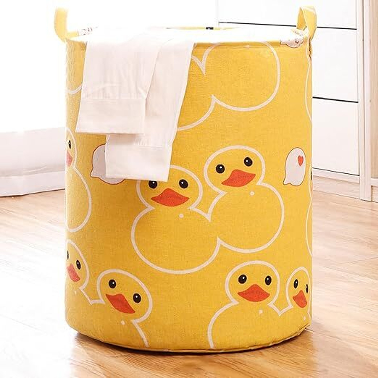 Image of Wolpin 63 L Yellow Laundry Bag