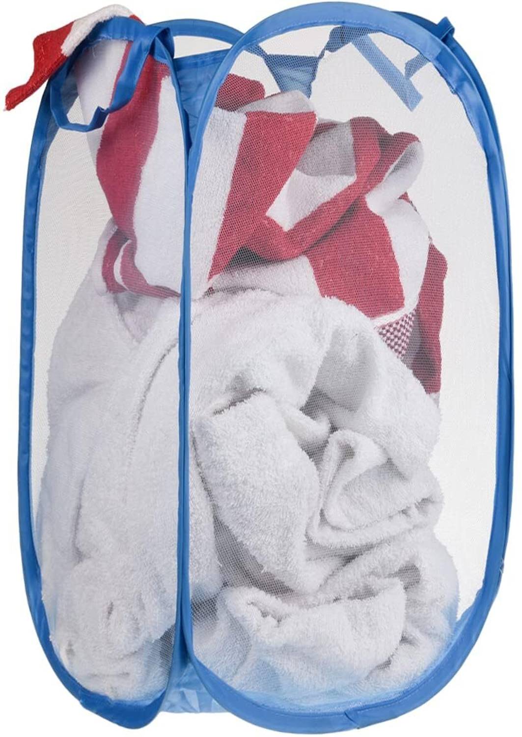 Bienvenue 30 L Blue Laundry Basket