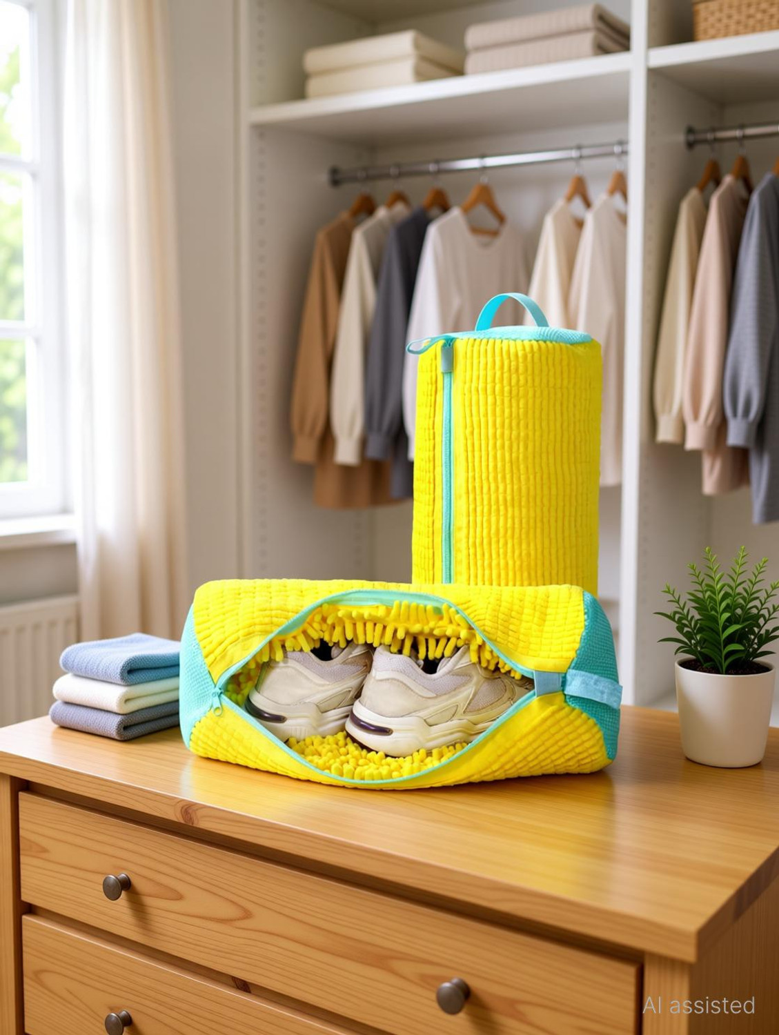 Image of GPNK 15 L Yellow Laundry Bag