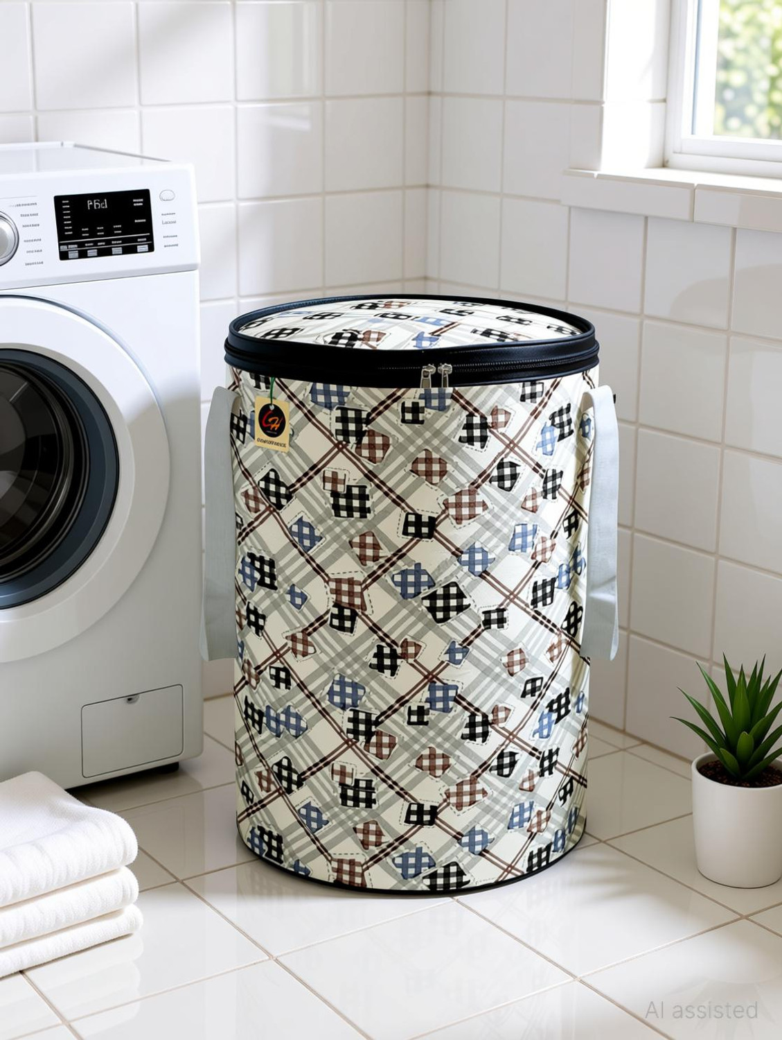 Image of Comfort House 45 L Multicolor Laundry Bag